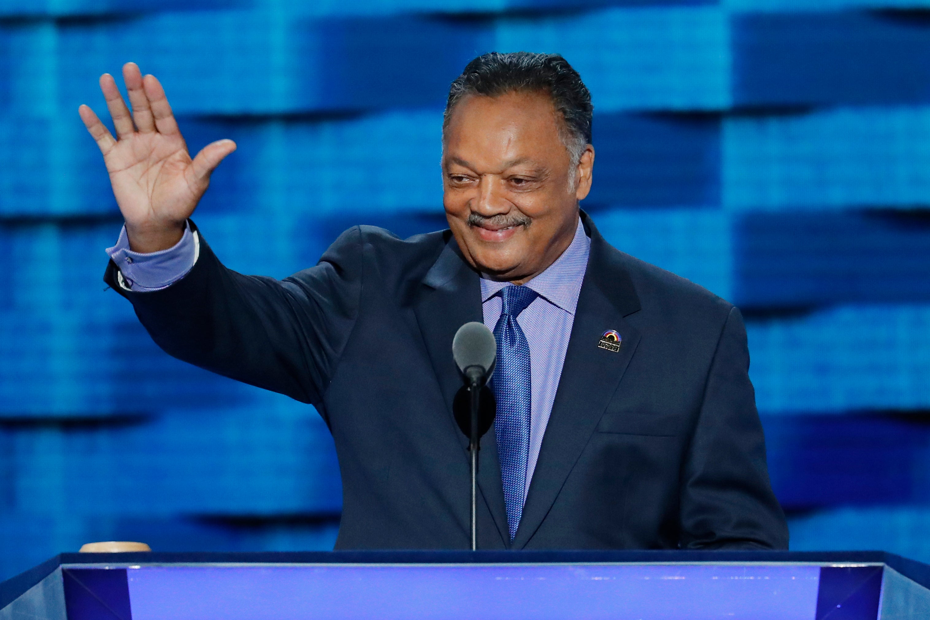Rev. Jackson, pictured in 2016, was a two-time presidential candidate who remained a star in Democratic political circles.
