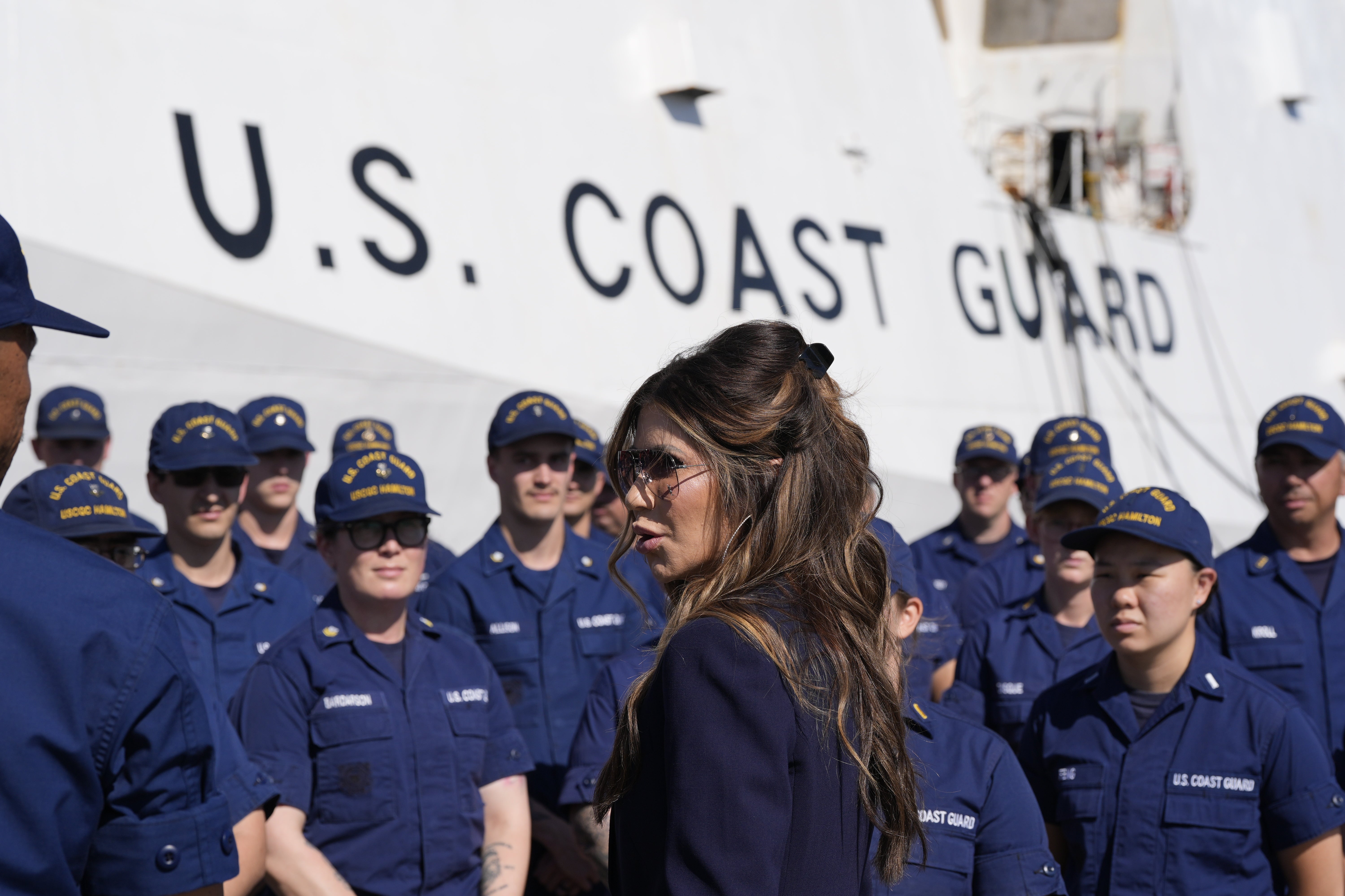 DHS Secretary Kristi Noem is using Coast Guard aircraft to conduct migrant deportations, irking the branch's top brass, according to a new report