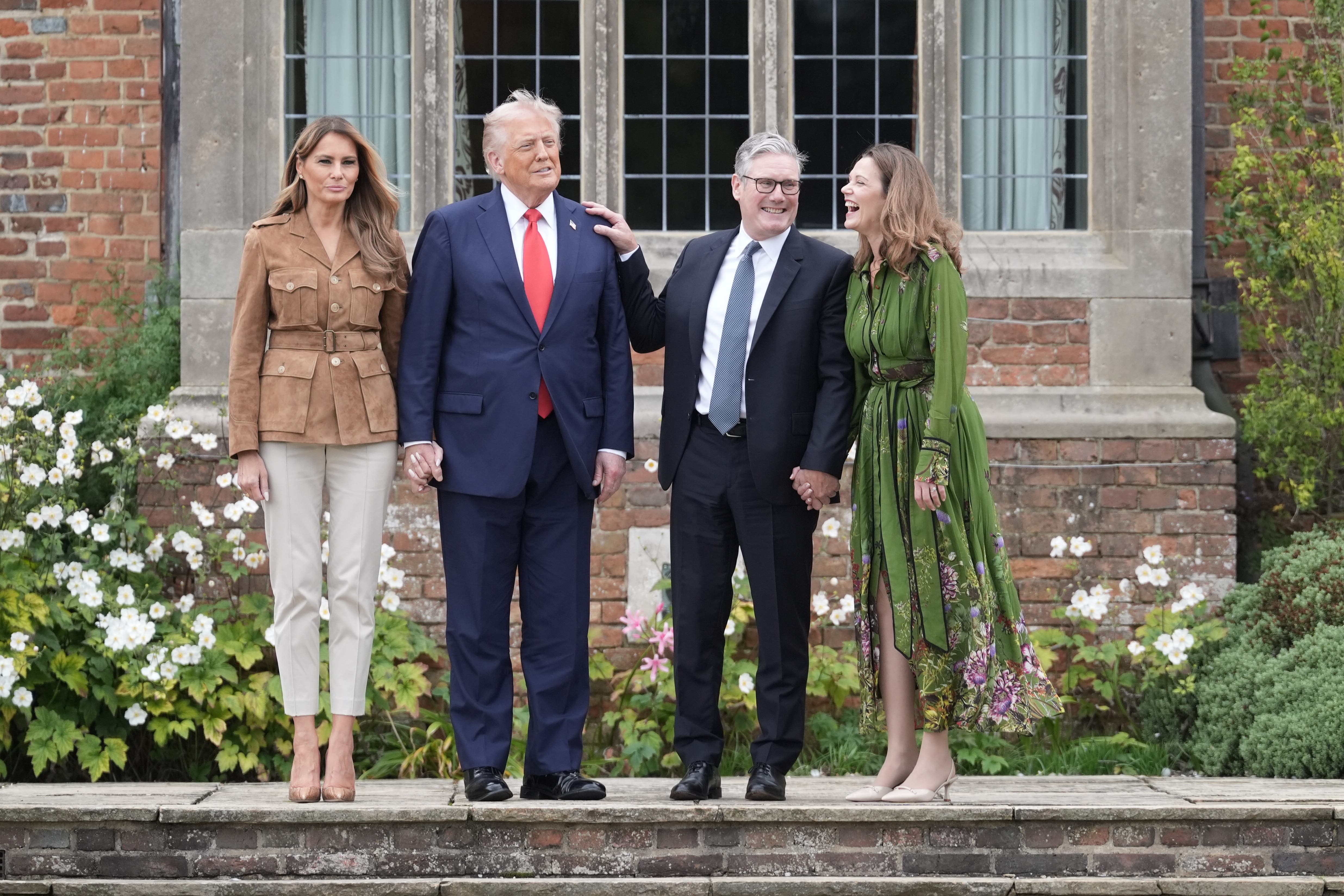 Details released by the Cabinet Office reveal Sir Keir also received a personalised necklace and a golf club from the president, while his wife was given a pair of cowboy boots