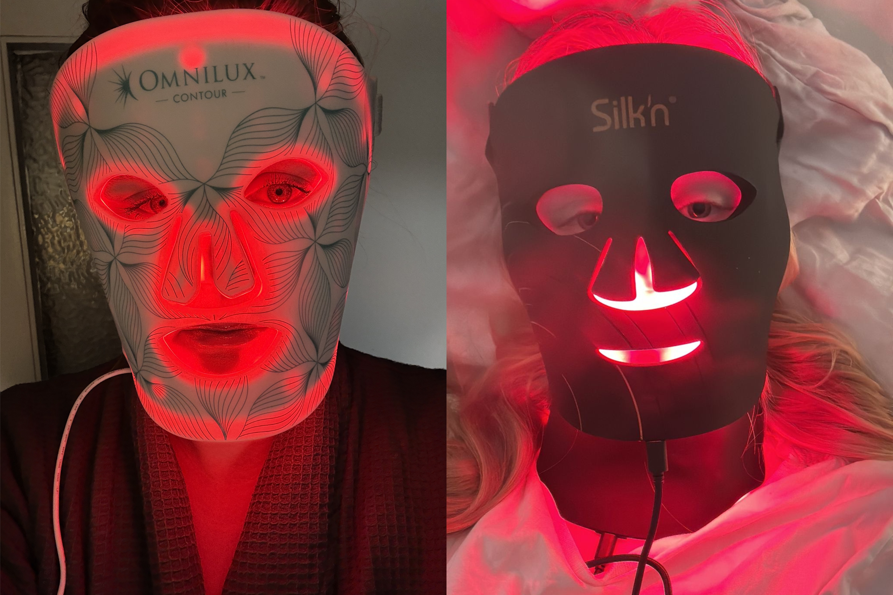 The masks were used between three and seven times a week over the course of six weeks minimum