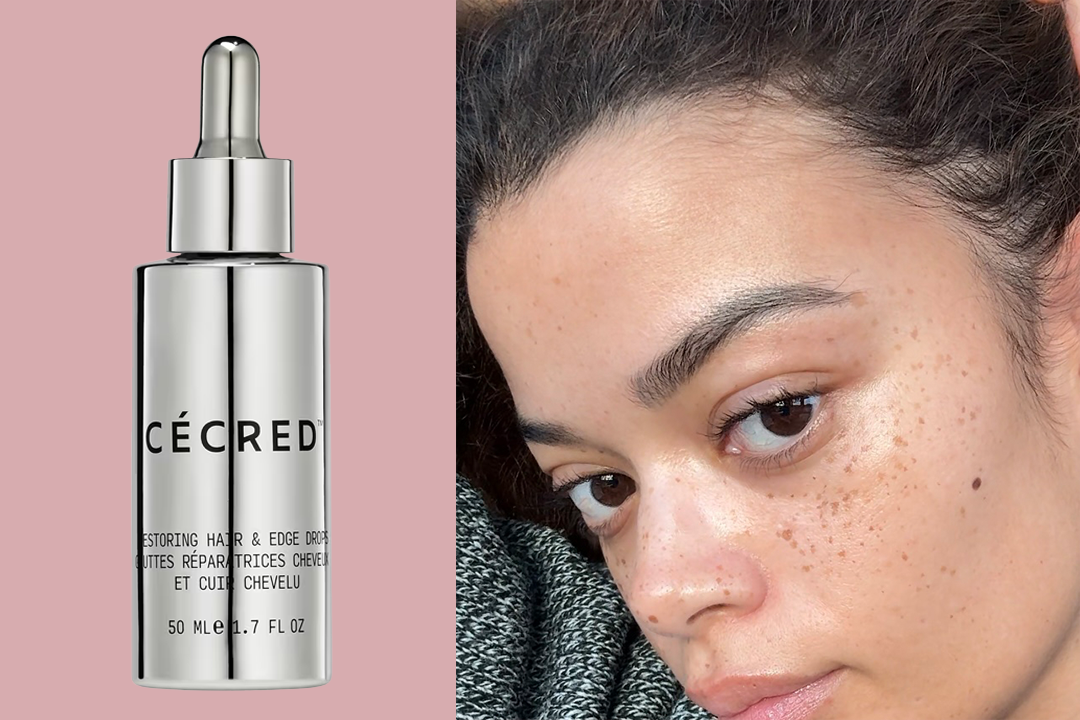 <p>I replaced my other scalp health products with Cécred restoring hair and edge drops for six weeks </p>