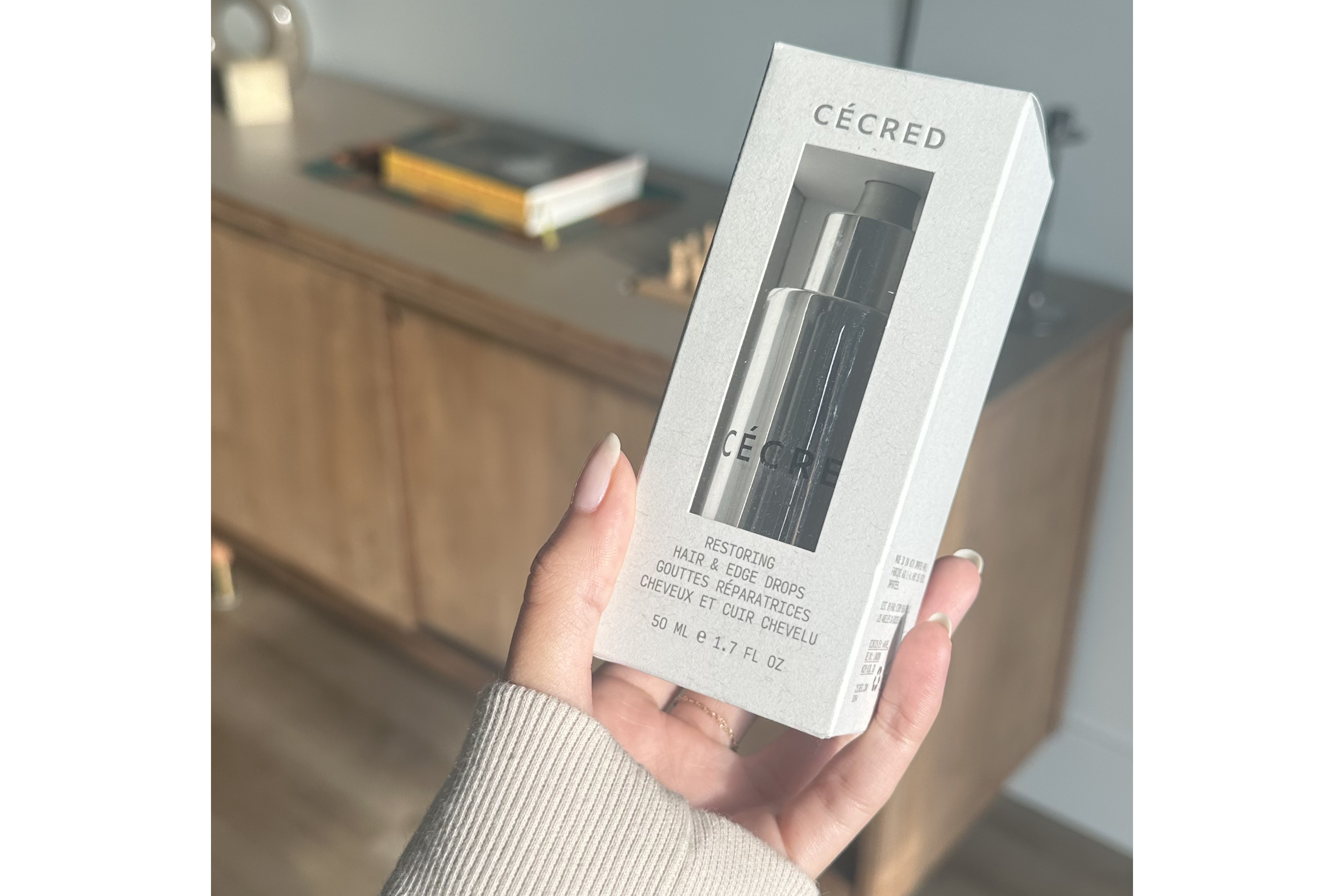 I exclusively used the drops for six weeks