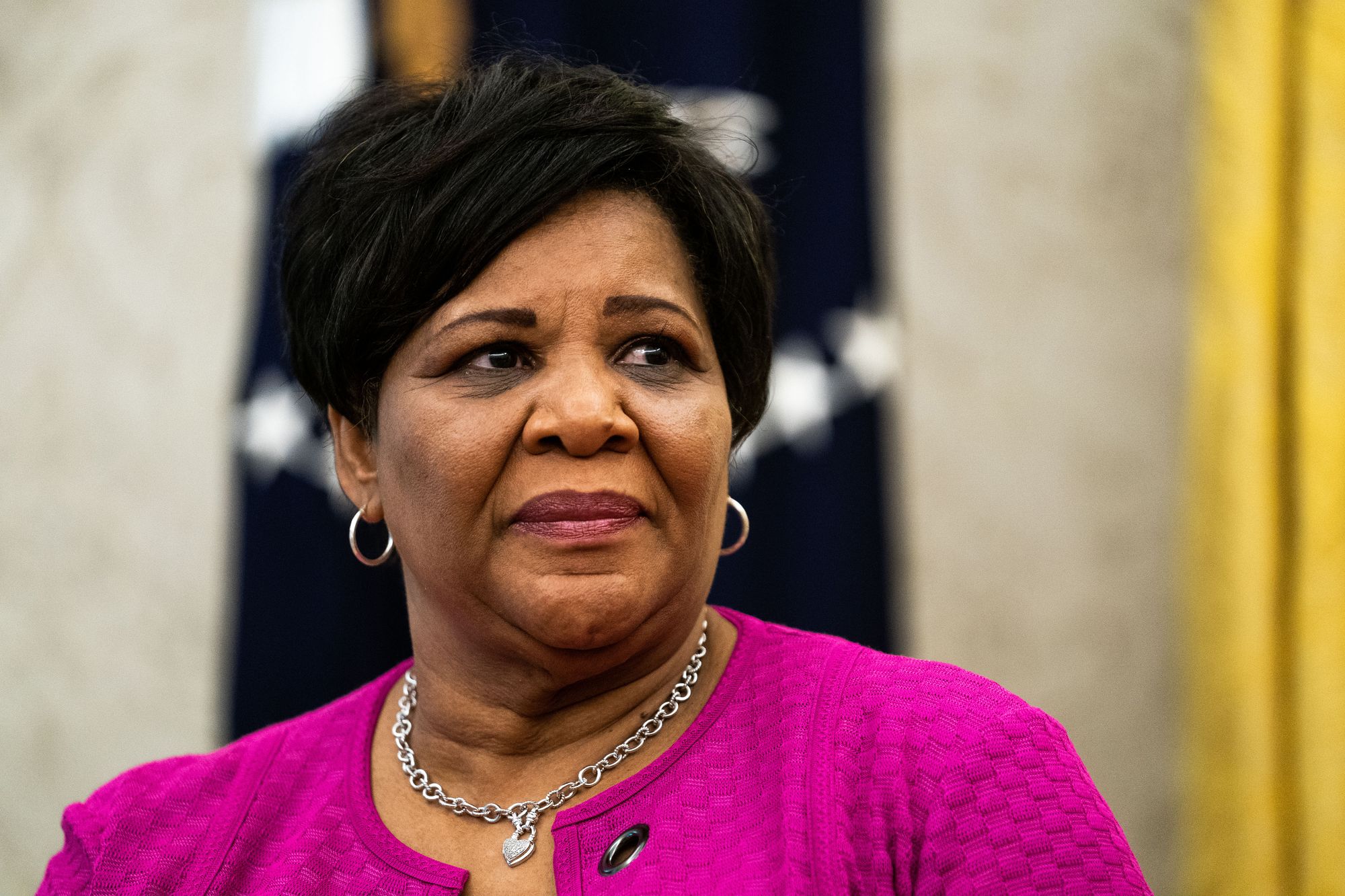White House “pardon czar” Alice Johnson, who was herself the beneficiary of a clemency award from President Donald Trump during his first term