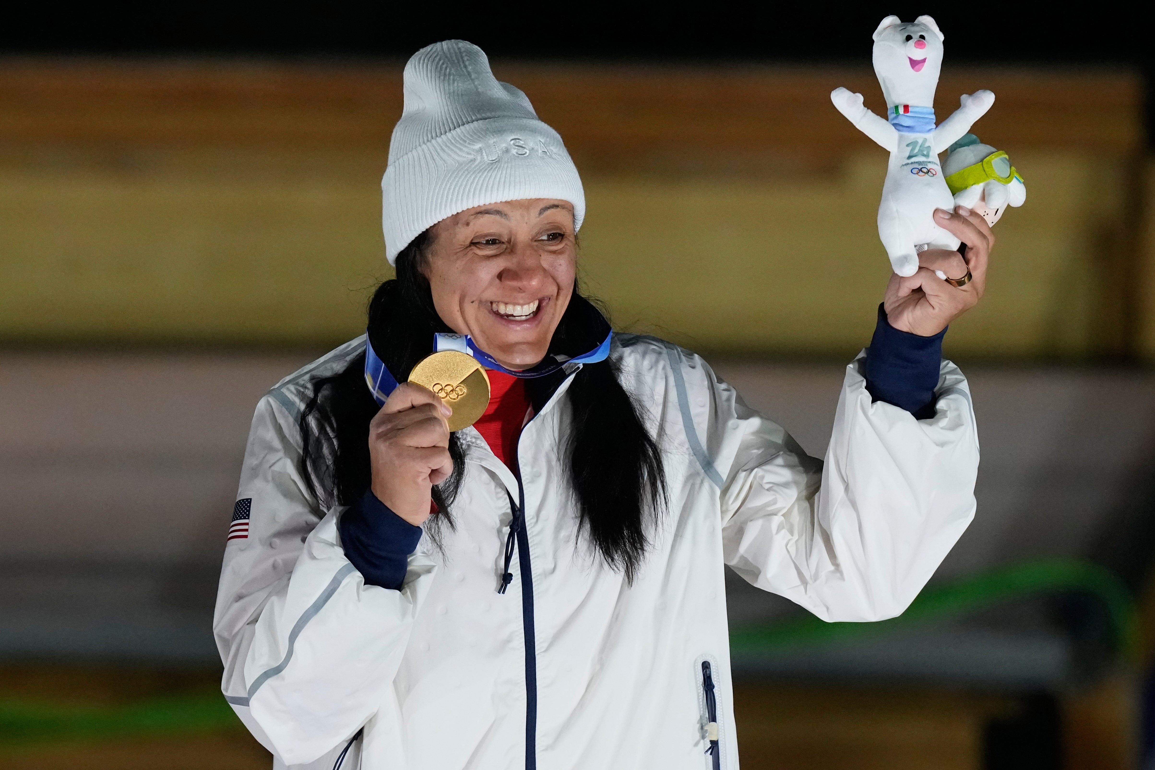 Elana Meyers Taylor claimed Olympic gold at the age of 41