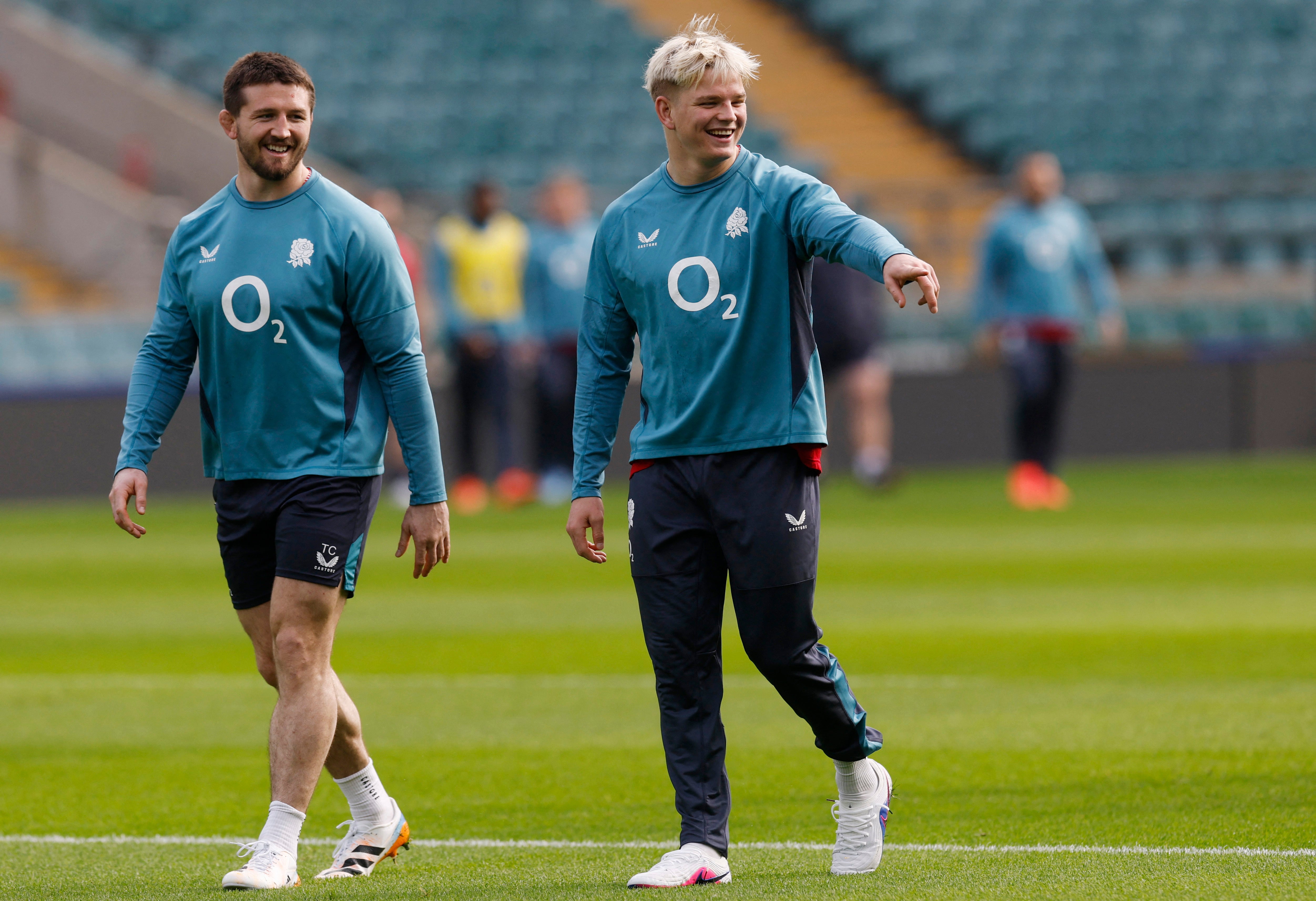 Tom Curry and Pollock will both start against Ireland