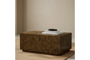 M&S burl coffee table