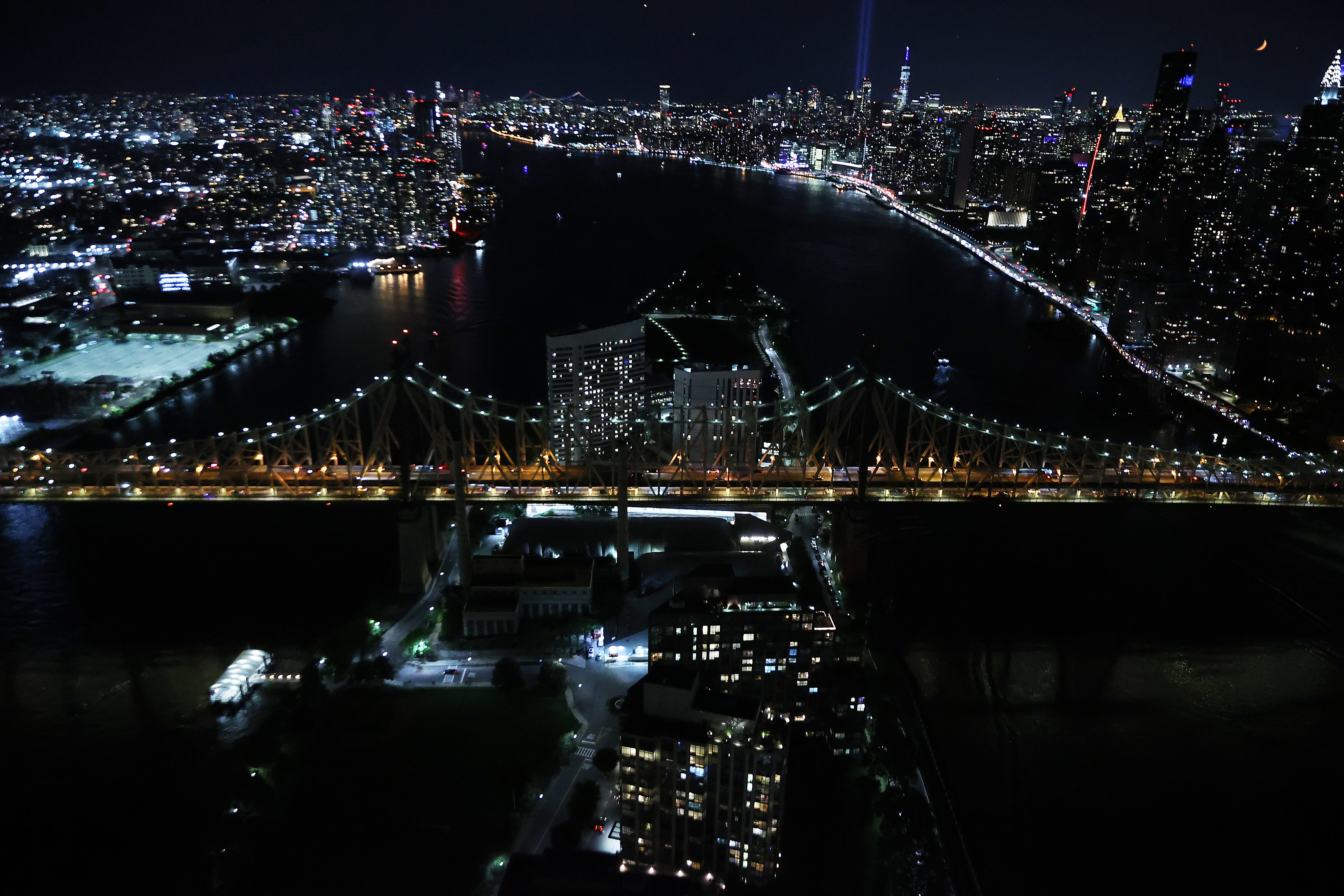 A teenage boy has been rescued after falling 50 feet into a shaft on a New York City bridge during a TikTok stunt that reportedly went horribly wrong