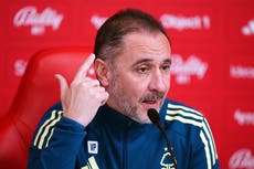 Vitor Pereira embraces pressure as Nottingham Forest’s fourth boss of season