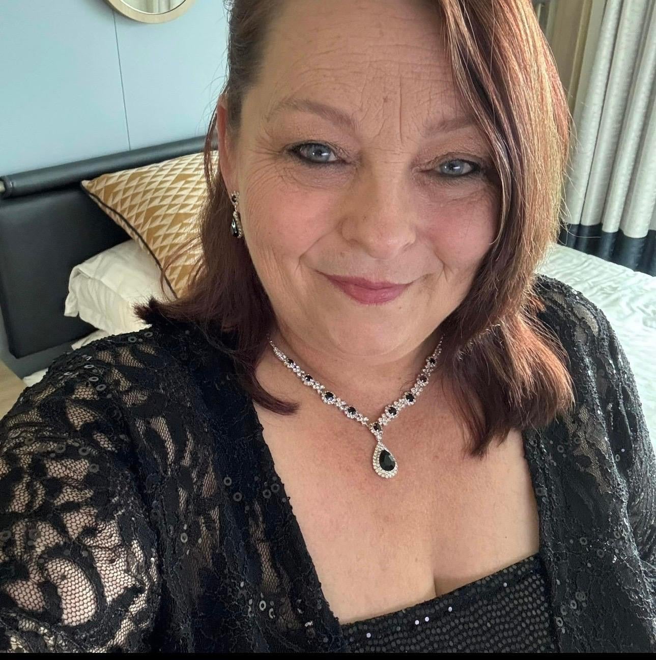 Tammy said she had tests done and noticed medical staff were particularly focusing on her right eye