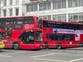Six injured after two double decker buses crash in London