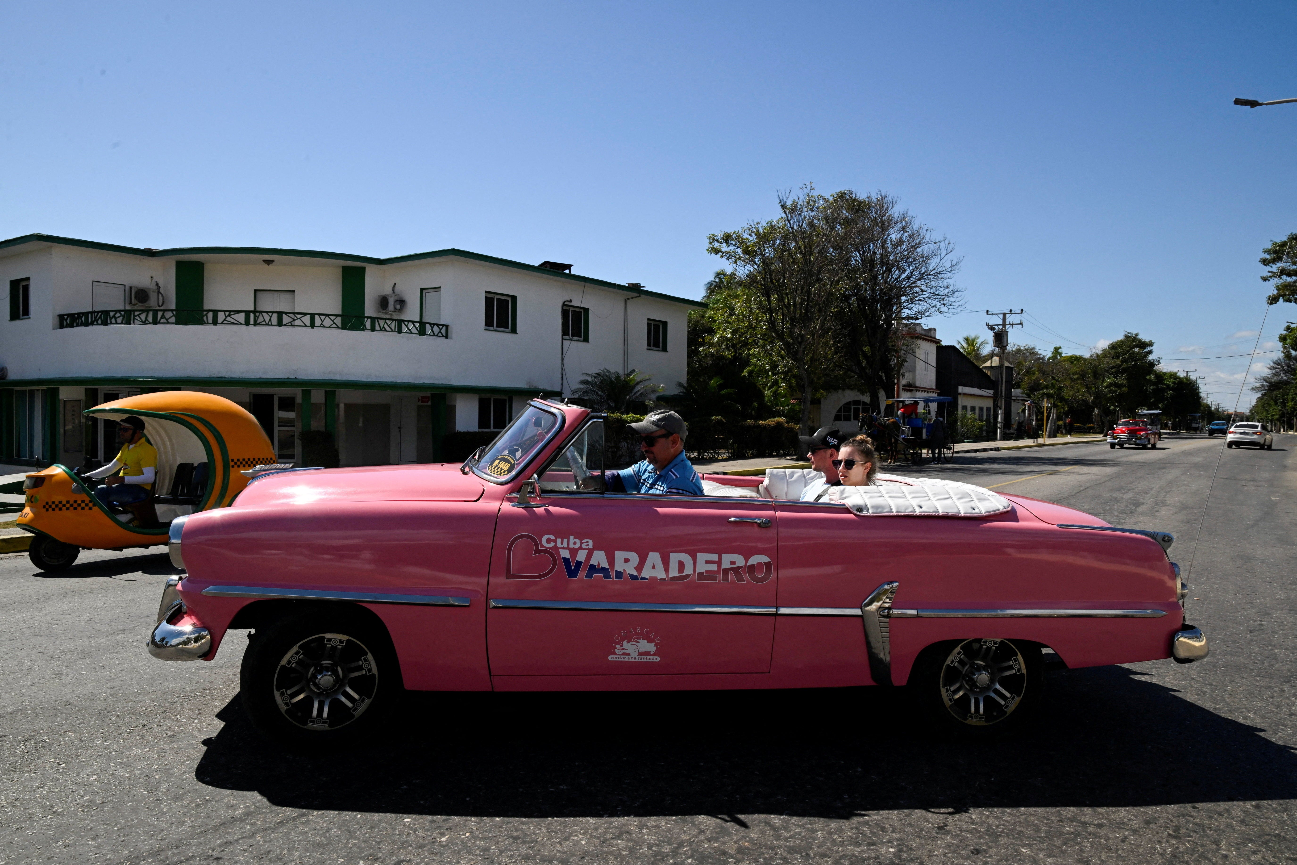 Tourism is poised to become the first major domino to fall in a U.S. push to pressure Cuba's government into submission by blocking shipments of oil from reaching the island nation