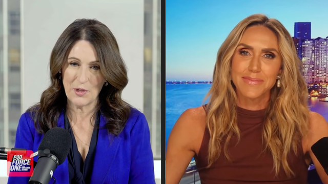 <p>Lara Trump appeared on an episode of Miranda Devine's "Pod Force One" podcast on Wednesday.</p>