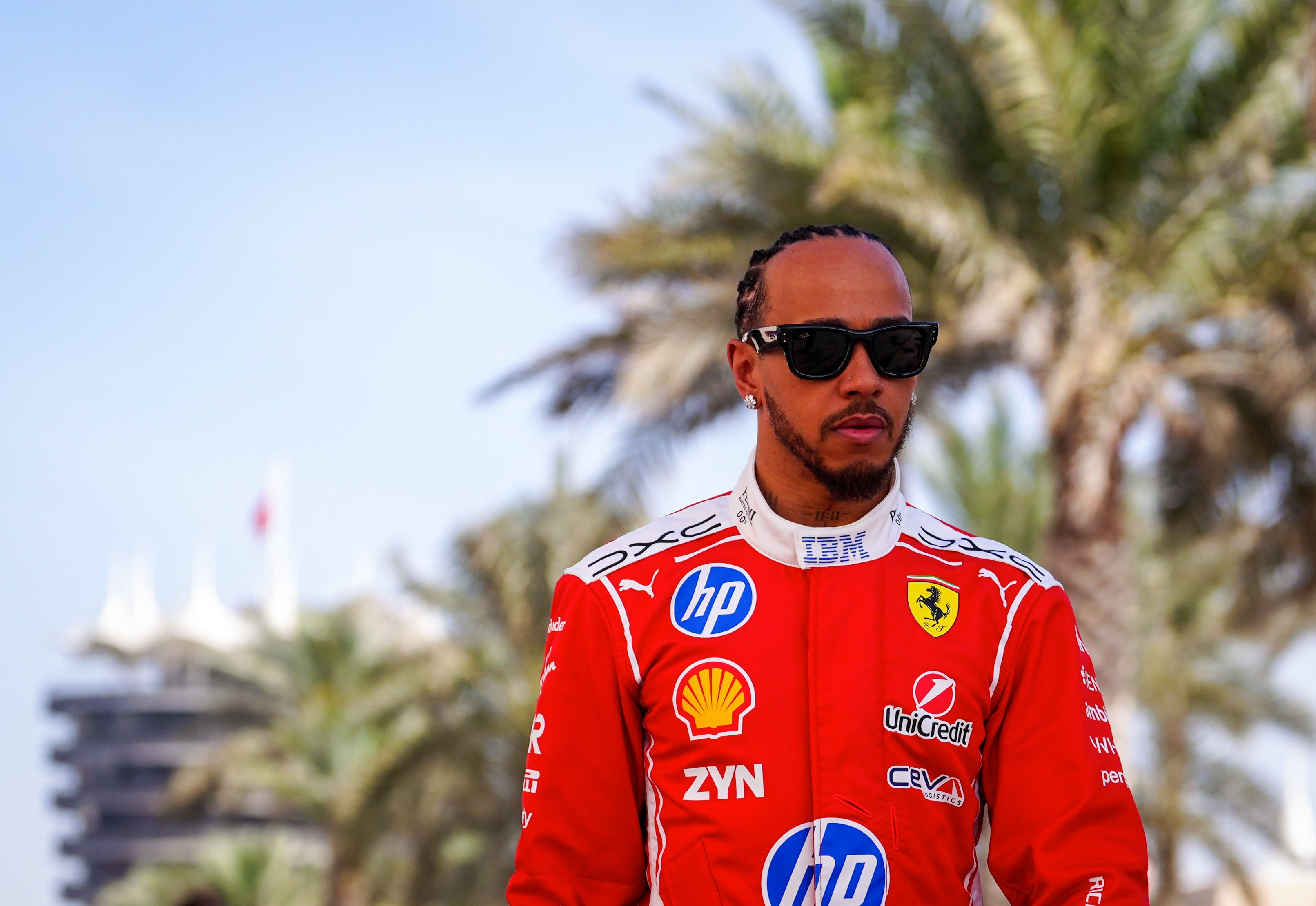 Hamilton is heading into his second season with Ferrari