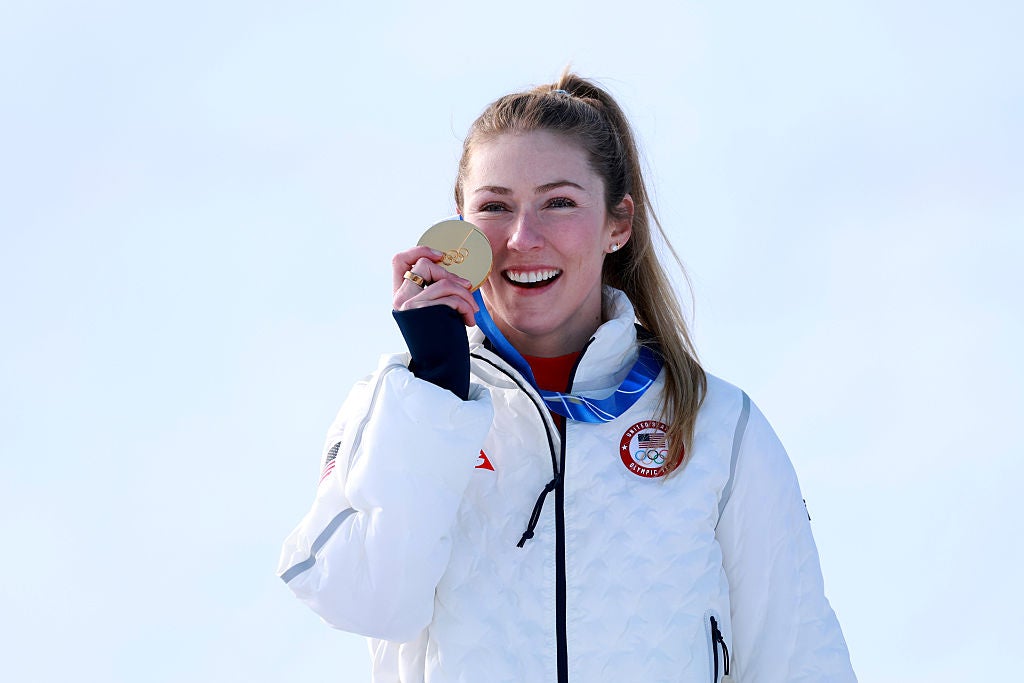 Mikaela Shiffrin won her first Olympic gold in eight years with victory in the slalom