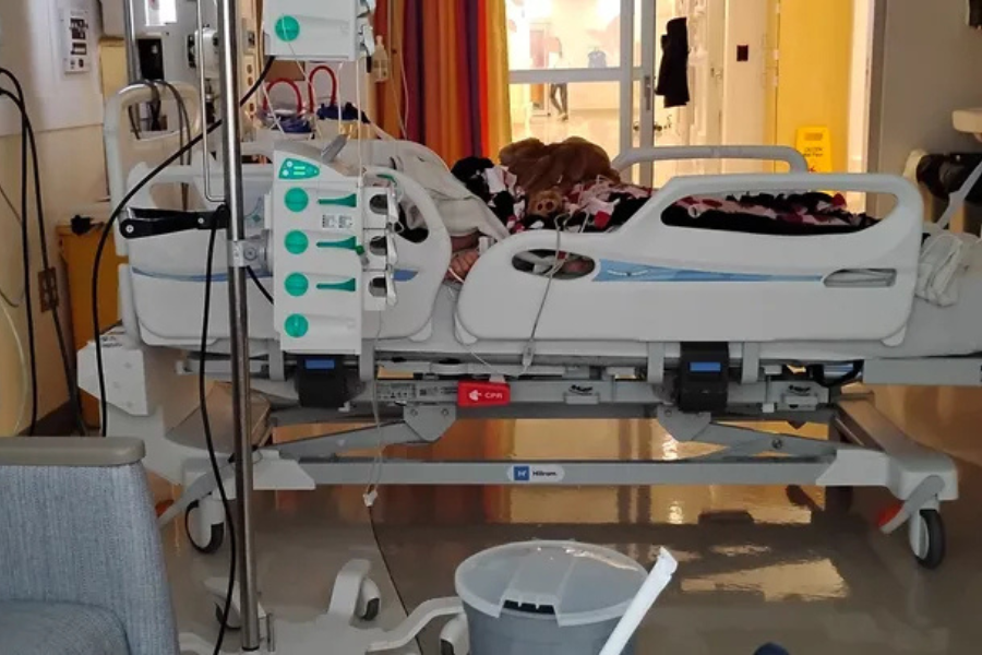 Whitted suffered a brain bleed and concussion but is now showing signs of recovery at Nationwide Children’s Hospital