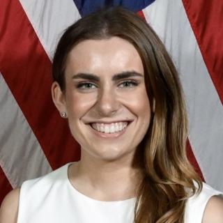 Harris, 26, appears to be the youngest member of the US Commission of Fine Arts – tasked with reviewing the president's $400 million ballroom plans