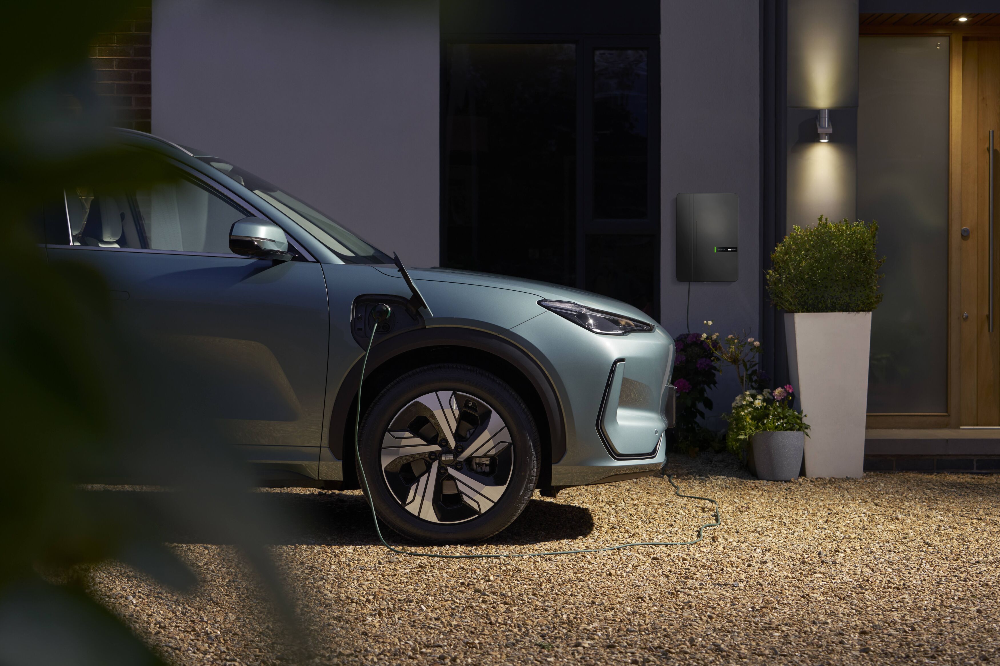 Home charging points are now becoming pieces of design, like the Andersen A3 charger