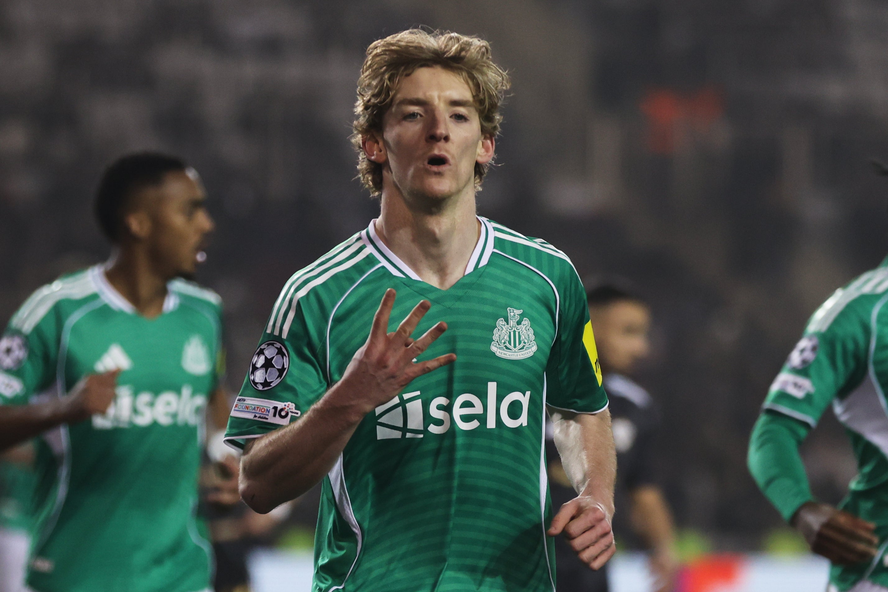 Gordon has taken his tally to 10 for the season in the Champions League (AP Photo)