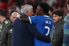 Wayne Rooney and Clarence Seedorf lead Jose Mourinho criticism after claiming Vinicius Jr ‘incited’ racism row