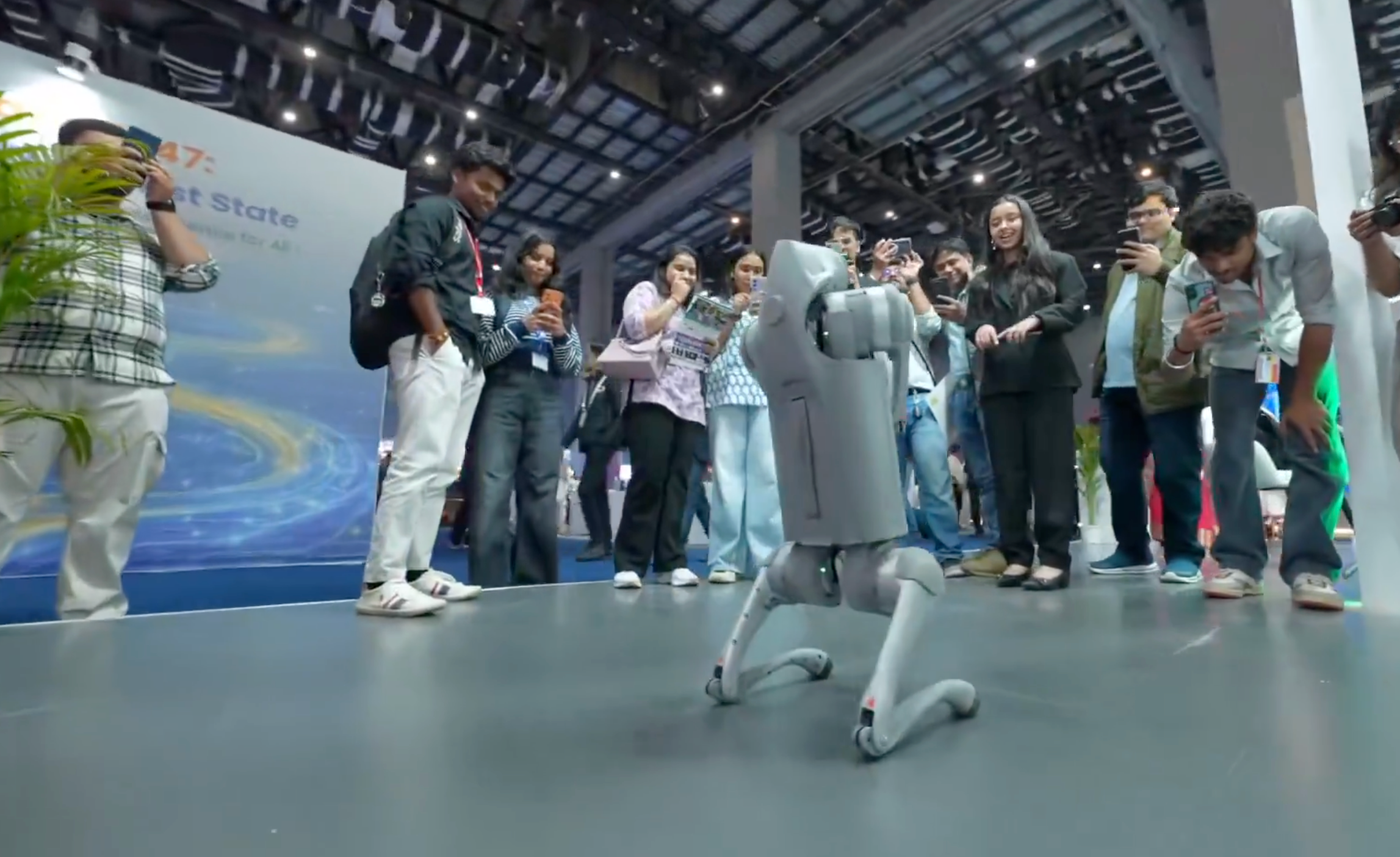 The Galgotias University Pavilion at the AI Impact Summit 2026