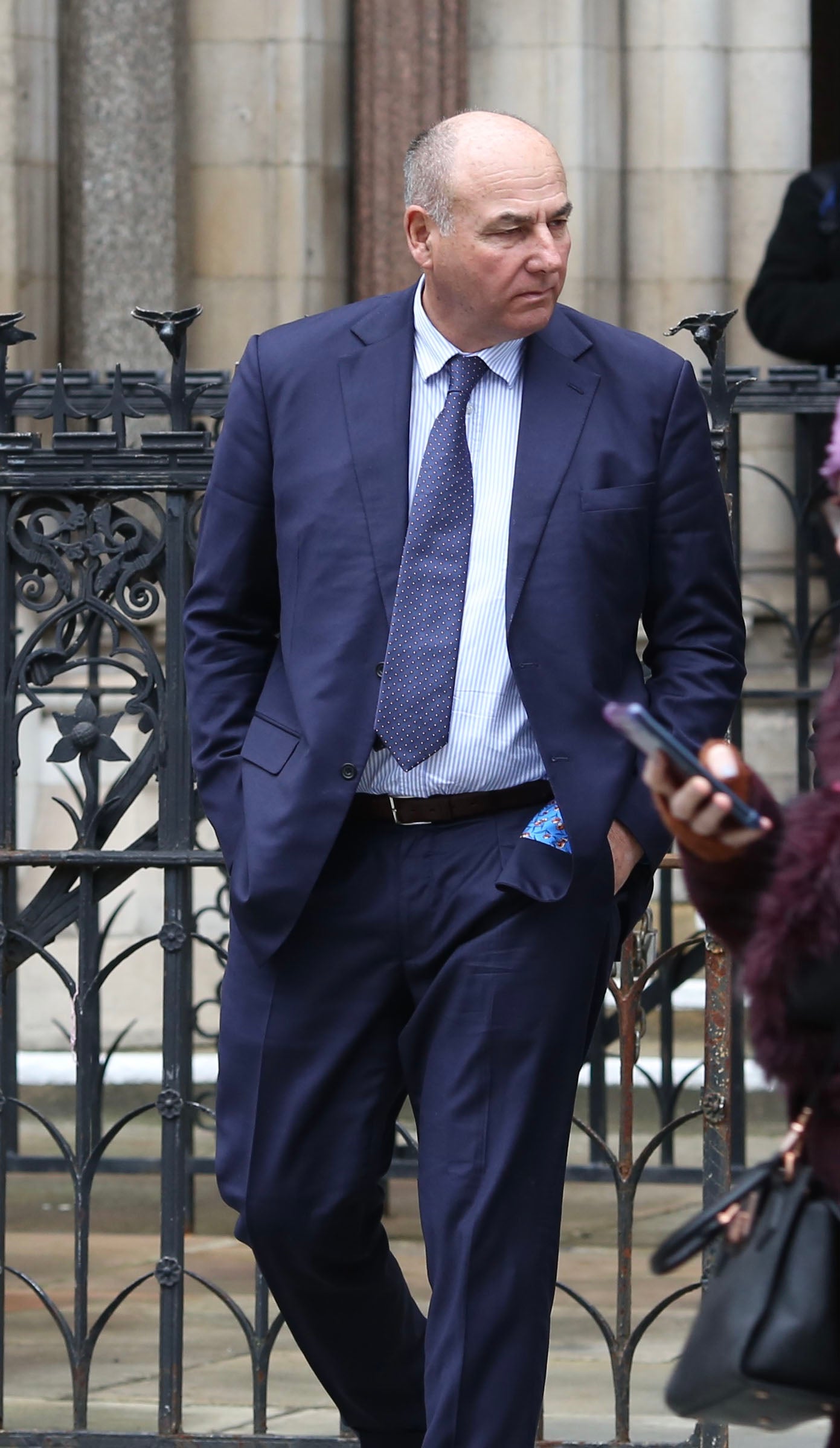 Joseph Manning Snr outside court