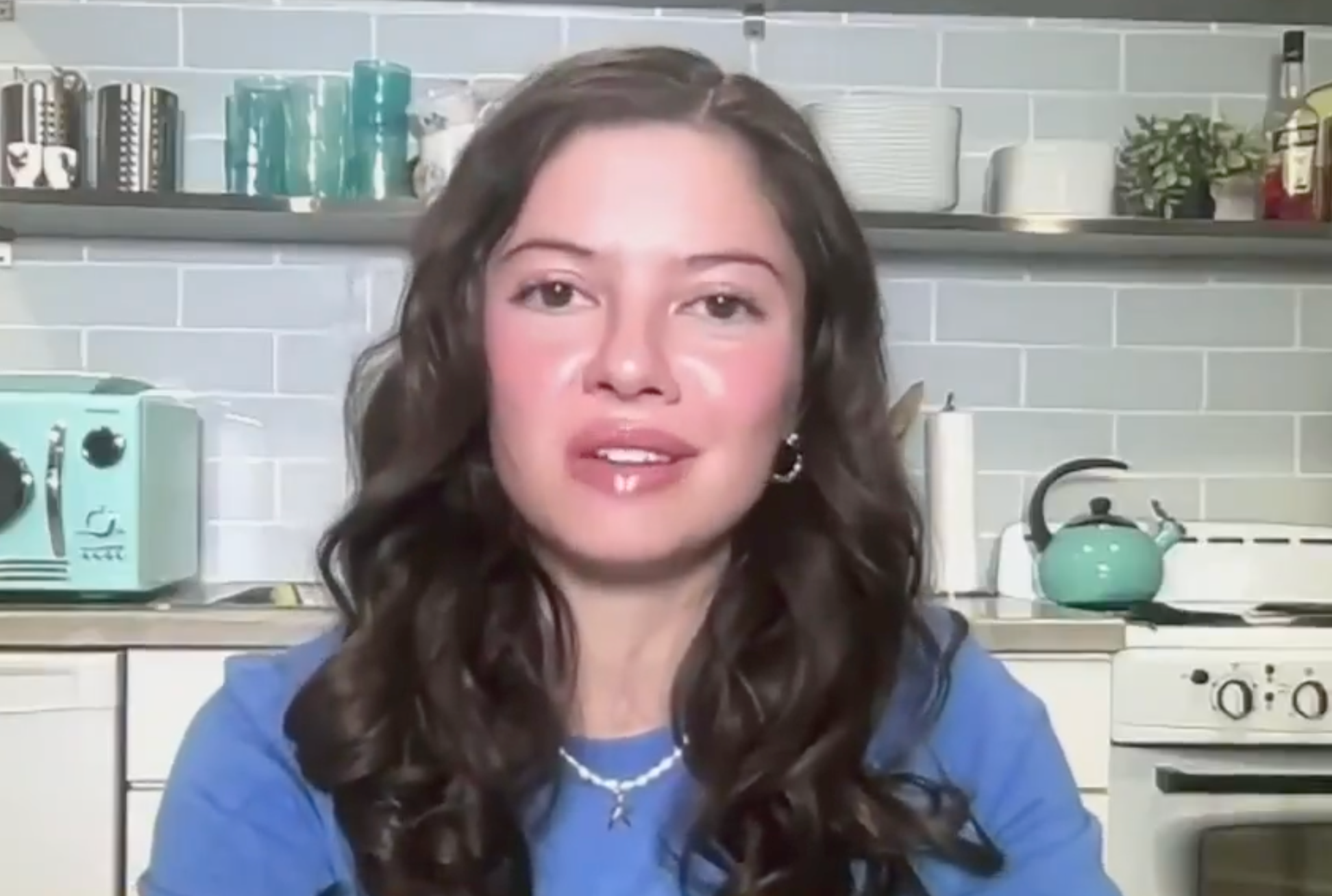 Evita Duffy Alfonso attacks Team USA's Winter Olympians for criticizing the Trump administration on Newsmax's Carl Higbie Frontline on Wednesday February 18, 2026