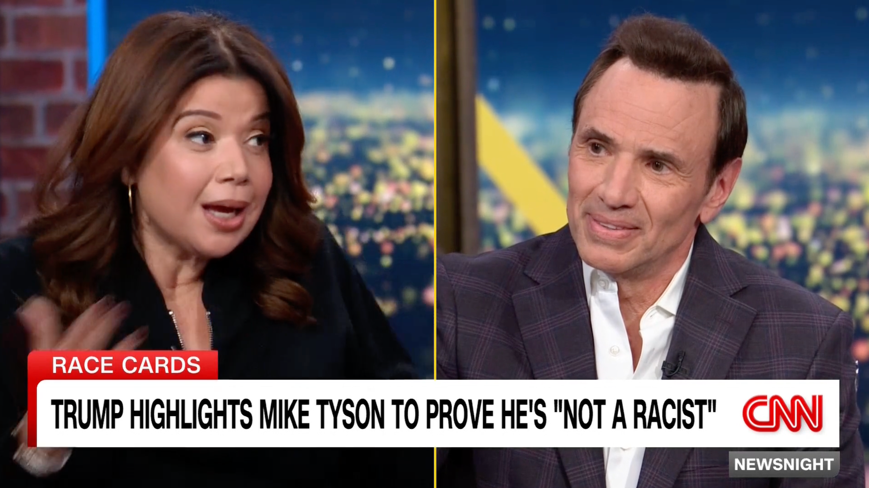 Ana Navarro and Paul Mecurio discuss President Donald Trump's track record on race CNN's NewsNight on Wednesday February 18, 2026