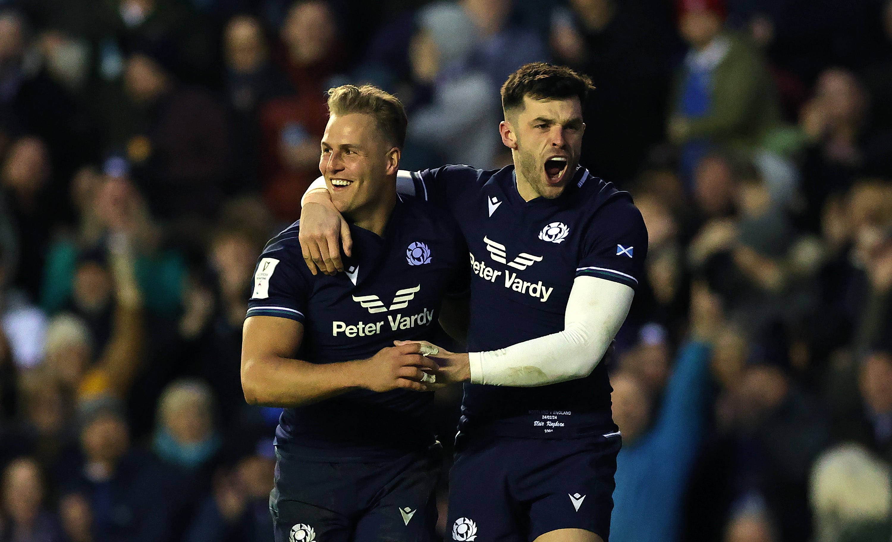 Duhan van der Merwe and Blair Kinghorn earn Scotland recall among five changes for Wales clash