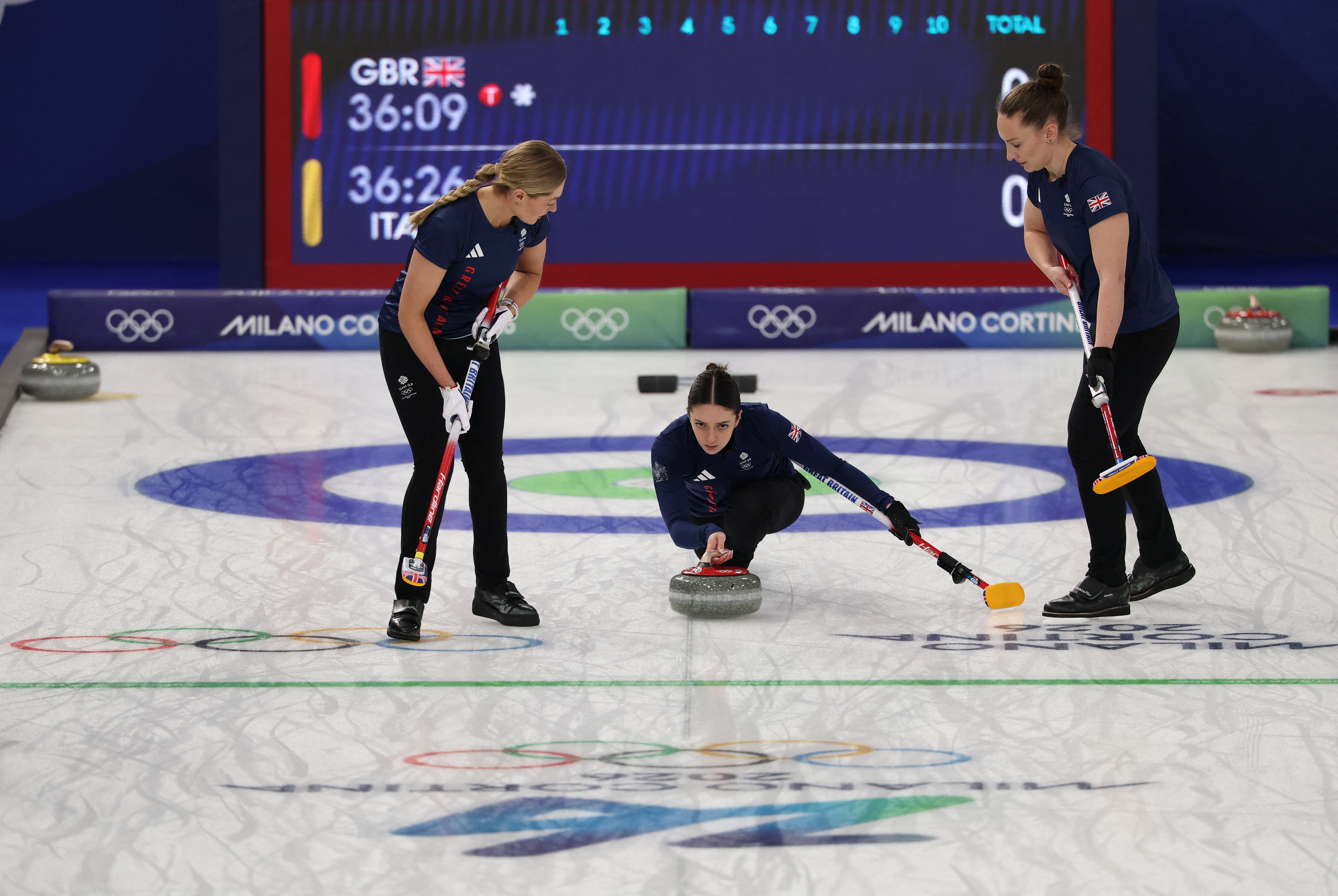 Winter Olympics live: Team GB women try to reach curling semi-finals after men scrape through