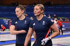 Winter Olympics live: Team GB suffer women’s curling heartbreak after men scrape through to semi-finals
