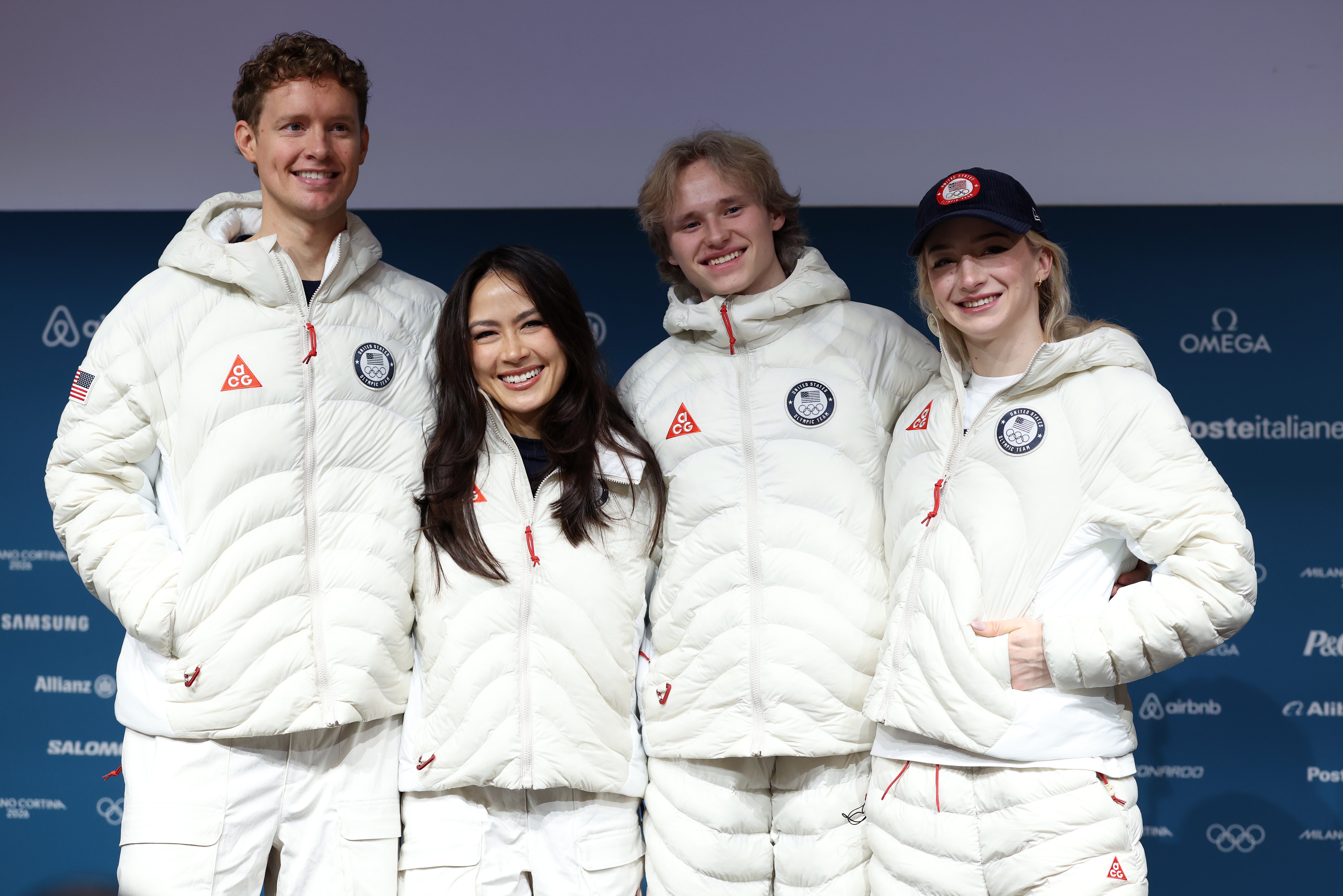 Team USA, including Malinin and Glenn, took home the gold in the team figure skating event