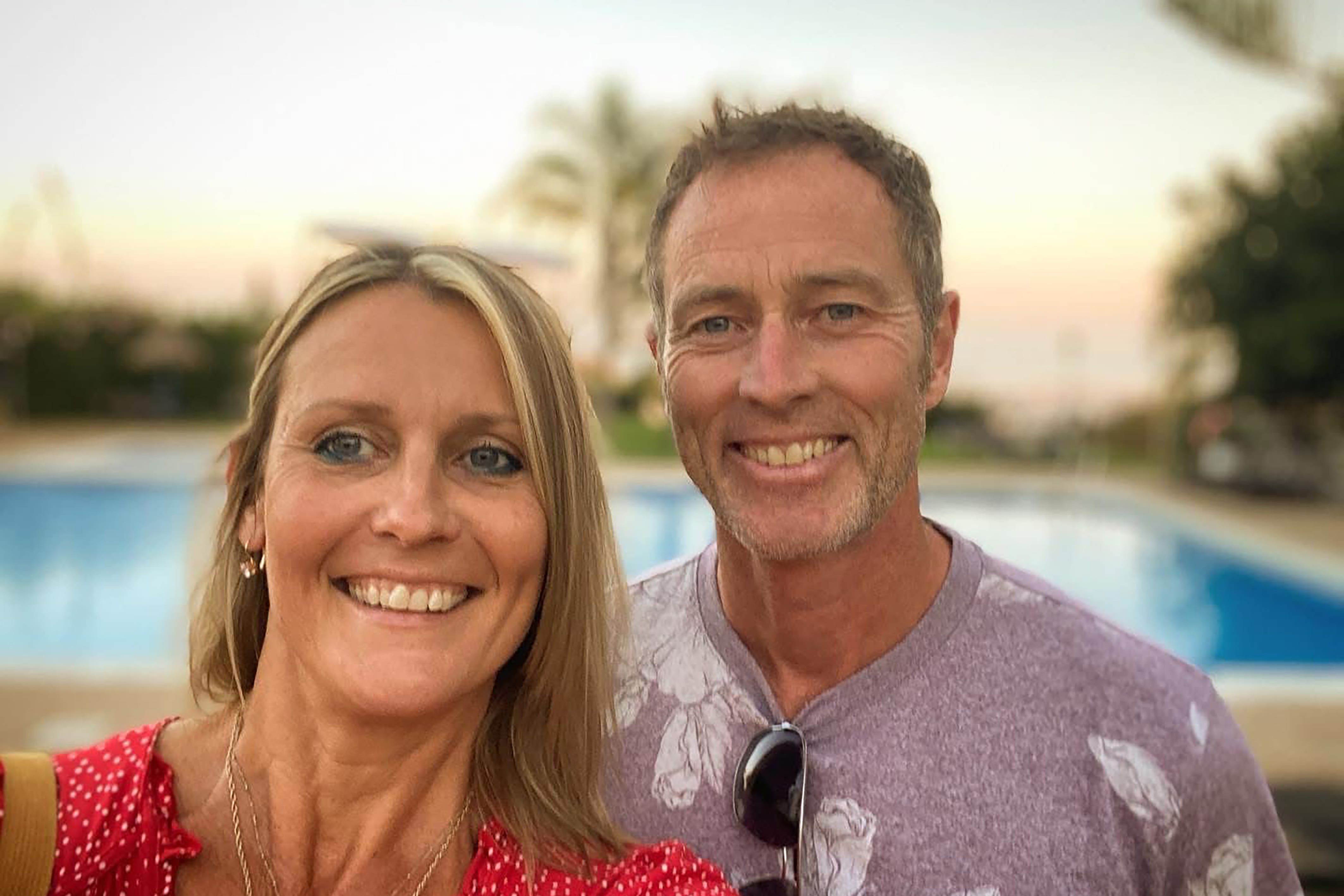 Lindsay and Craig Foreman were jailed for 10 years in Iran (Family Handout/PA)