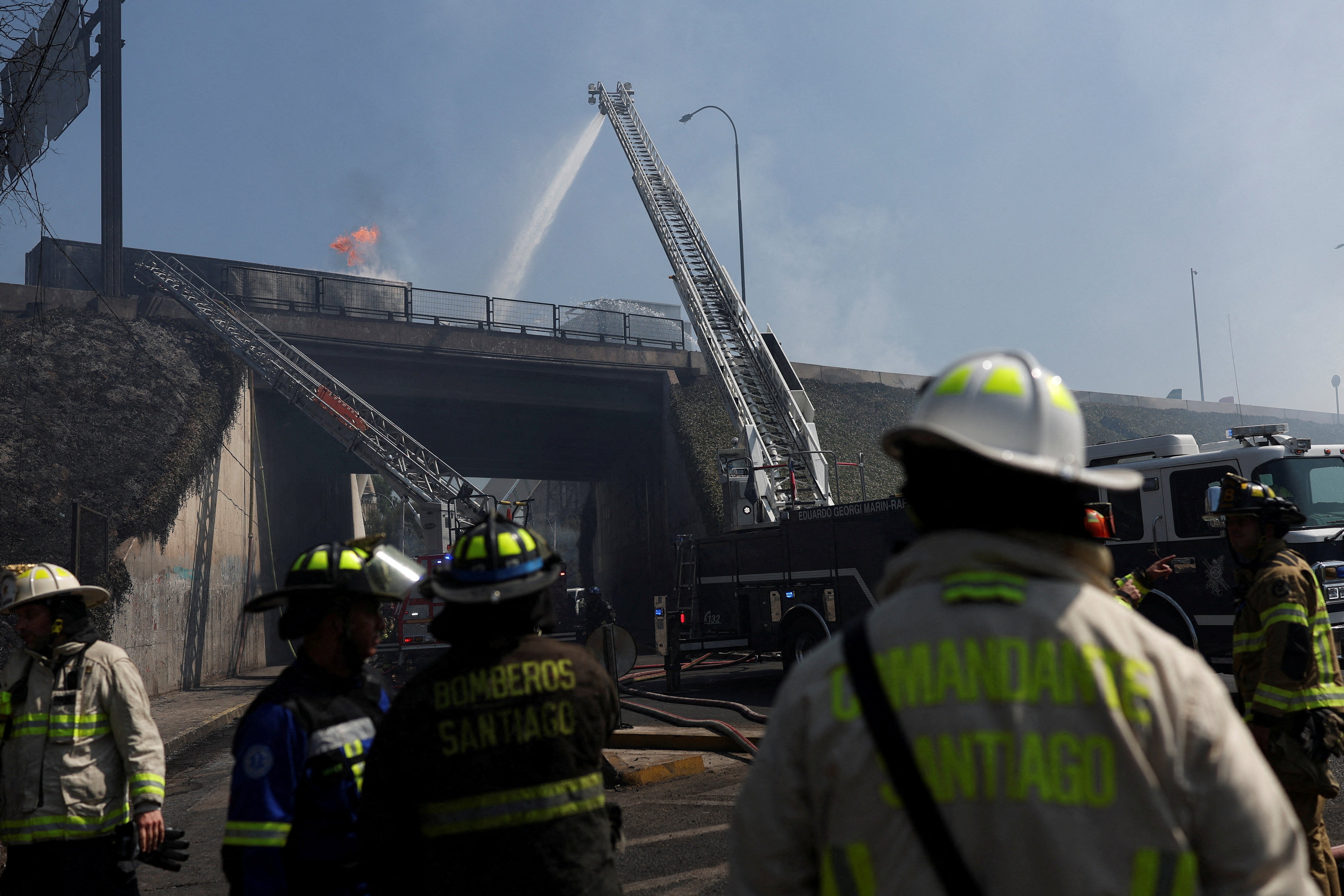 Firefighters reported that the blast was felt within a 150 to 200-metre radius