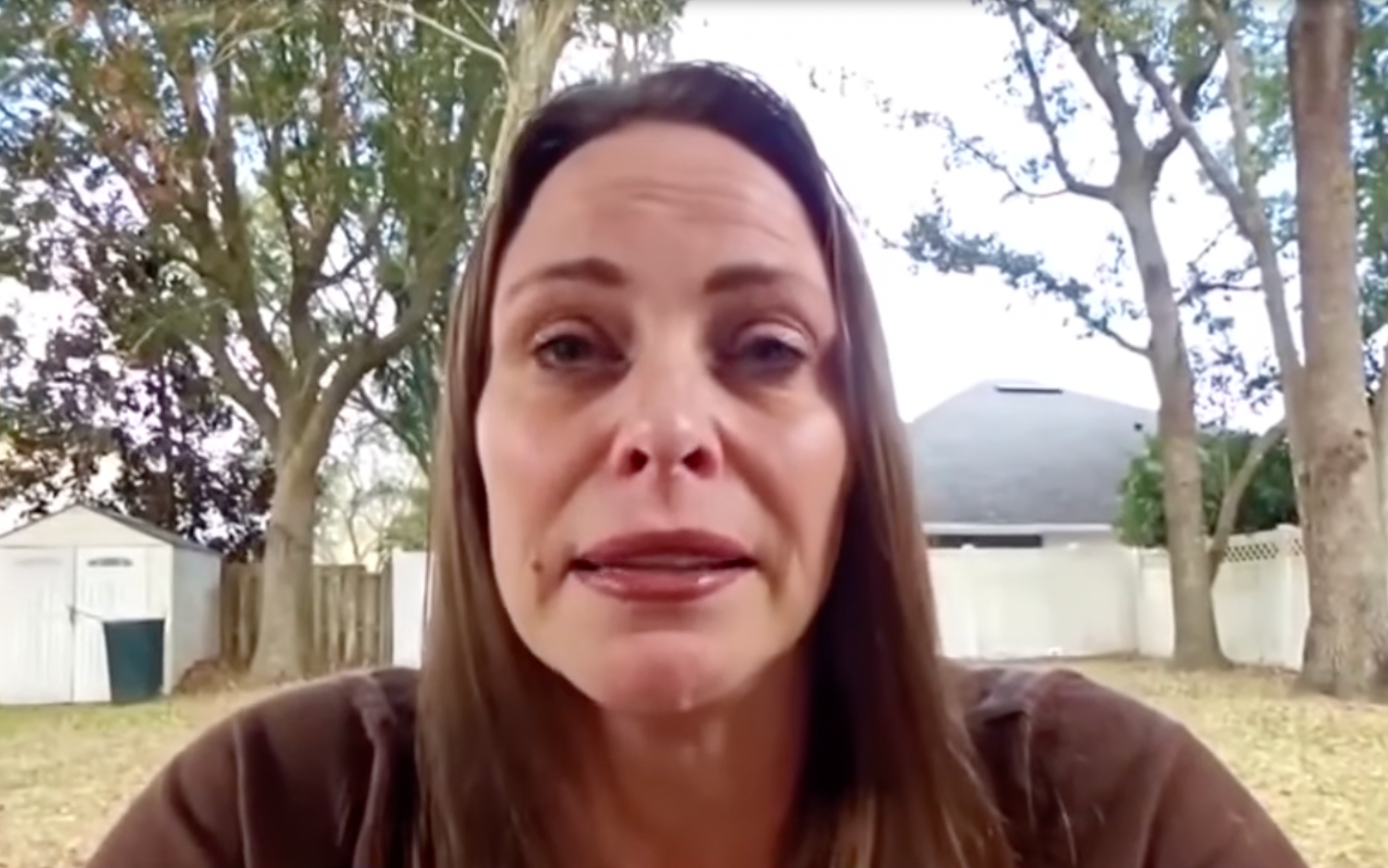 Kimberly, pictured, told local outlet WCVB, that her friend Richard Dorgan, who also went by Roberta Esposito and Roberta Dorgan, spoke “so highly” of their kids.