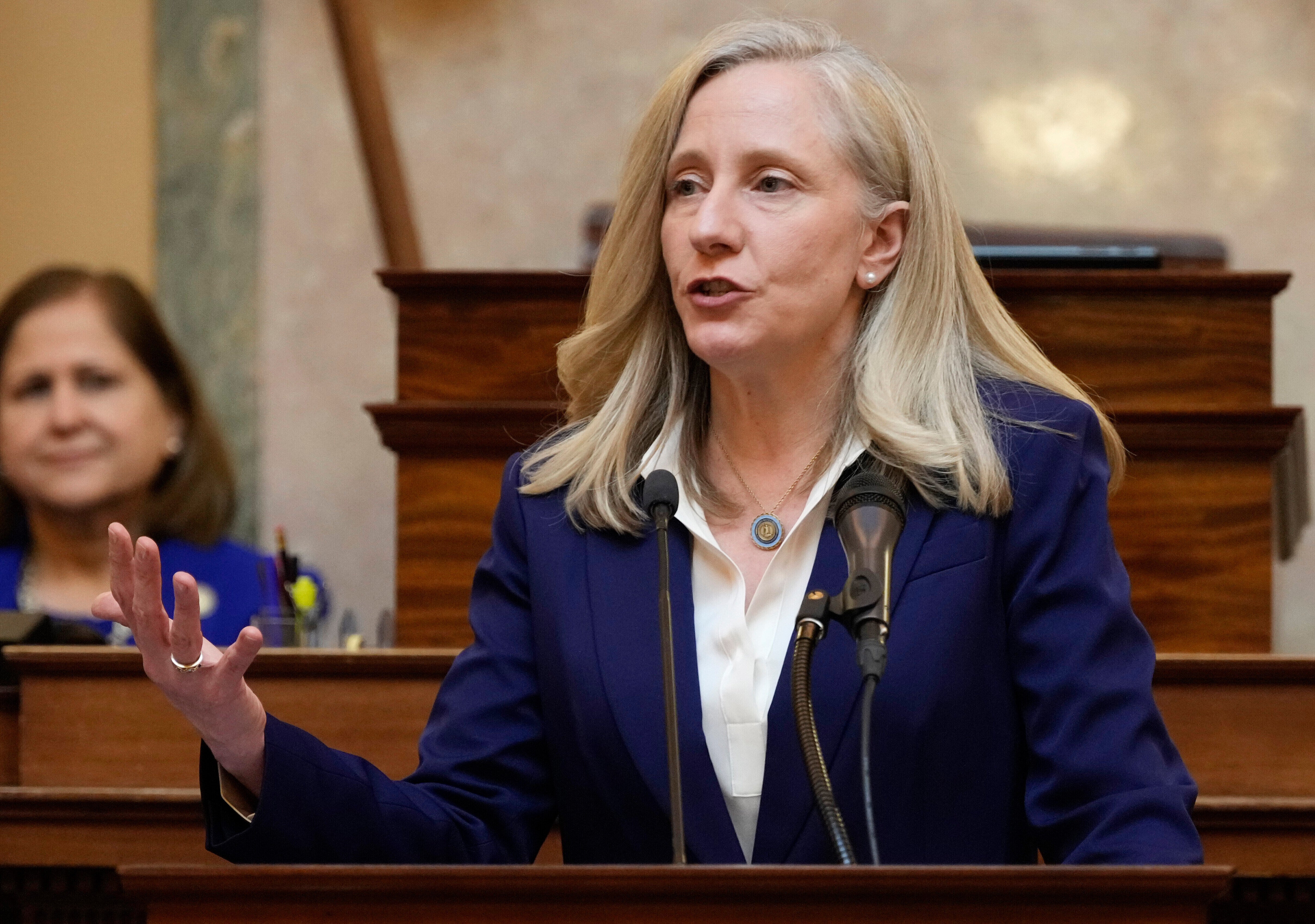Spanberger became Virginia’s first female governor earlier this year