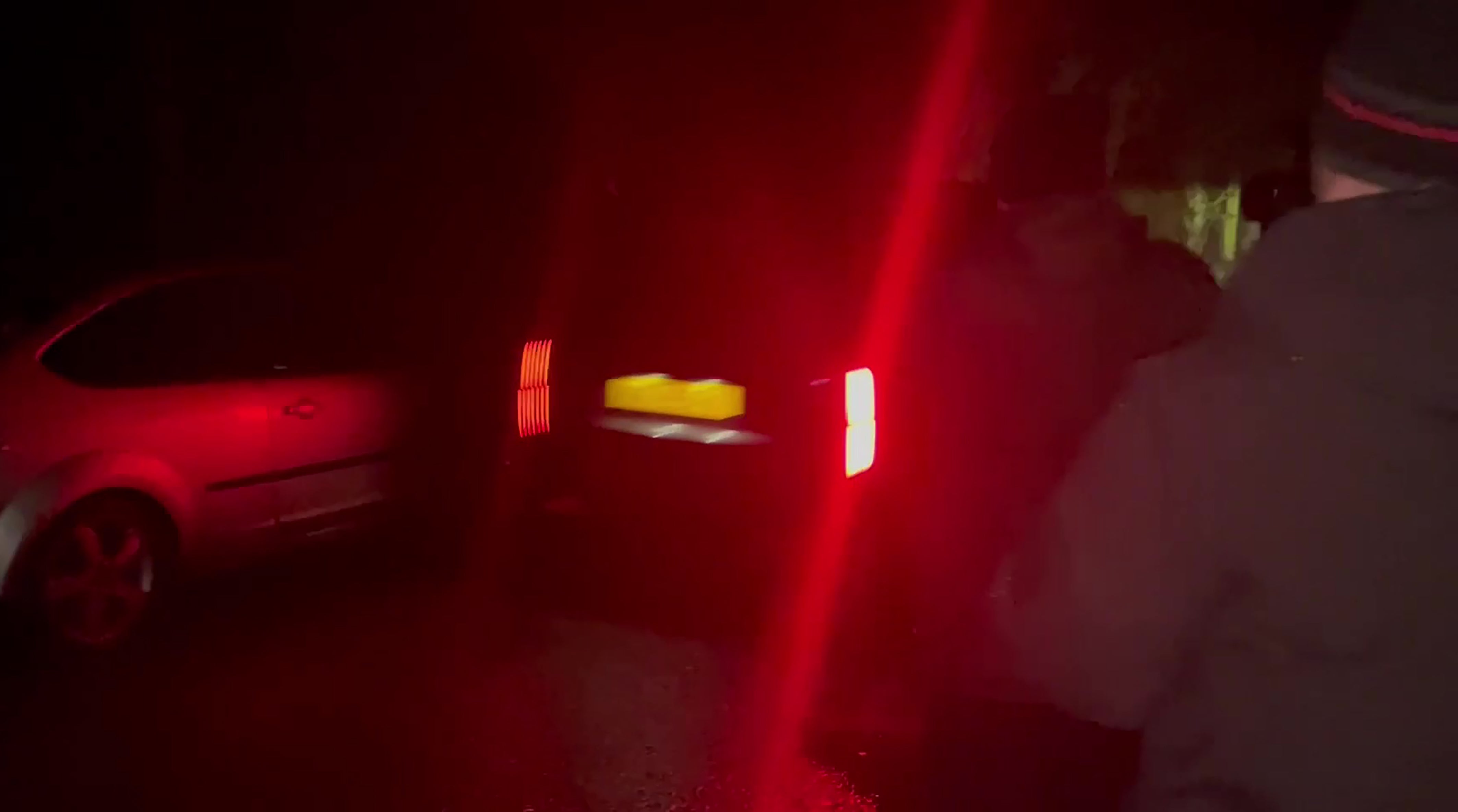 A car carrying Andrew Mountbatten-Windsor arrives at the Sandringham Estate in Norfolk on Thursday evening (Mathilde Grandjean/PA)