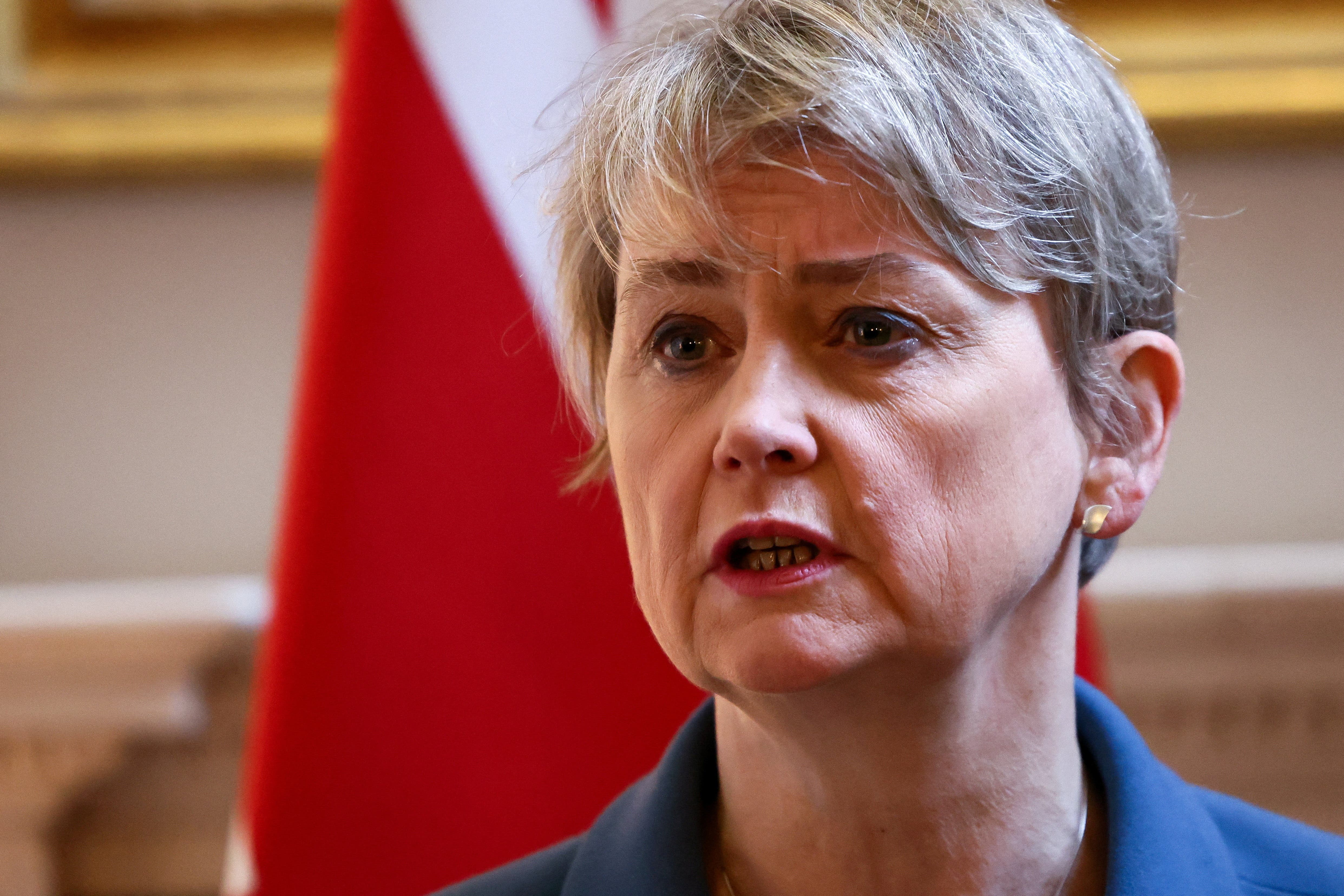 Yvette Cooper will meet her US counterpart on Friday amid ongoing tension over the Chagos Islands deal