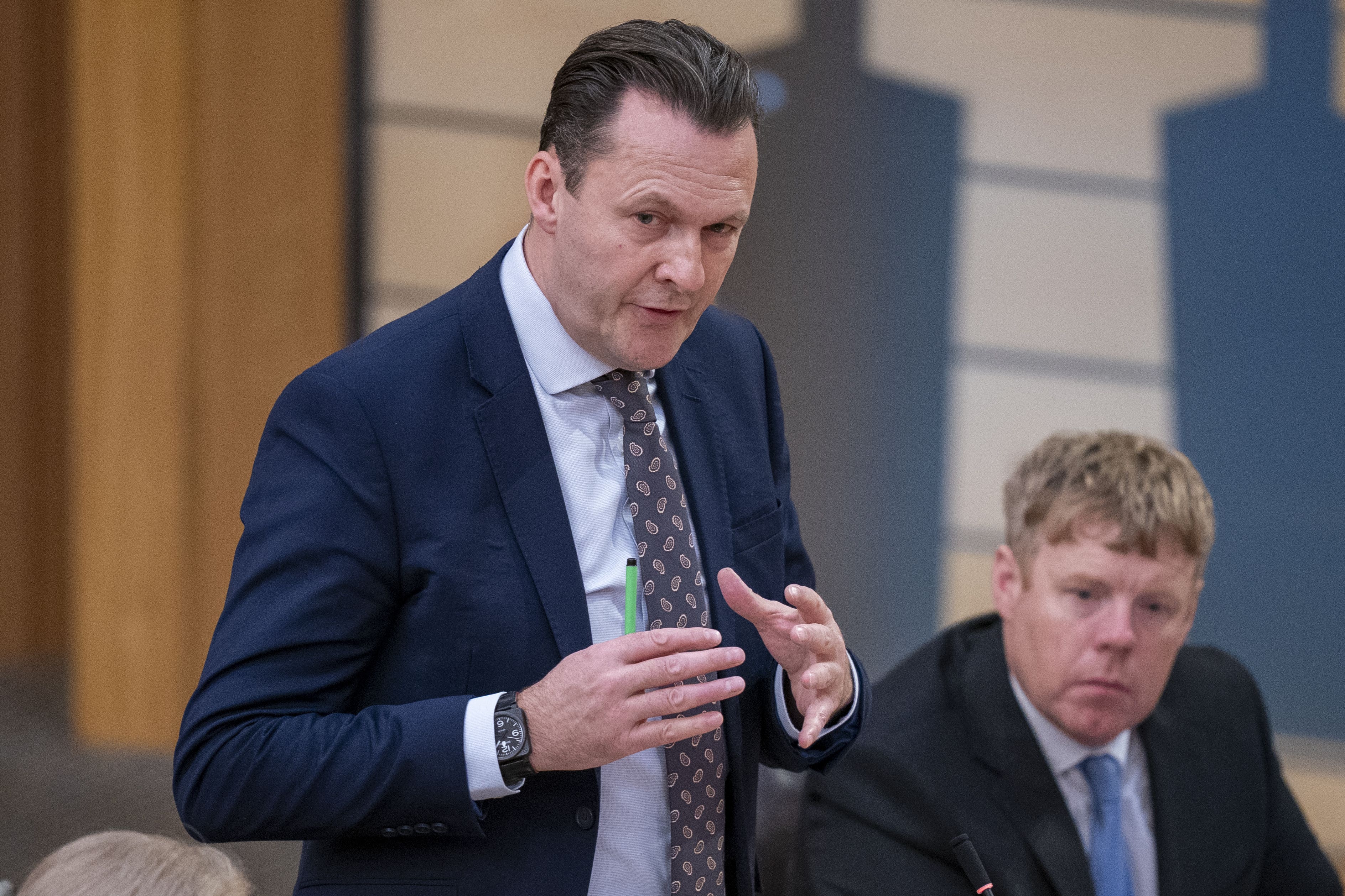 The Scottish Tory leader was speaking ahead of his party’s conference in Edinburgh (Jane Barlow/PA)