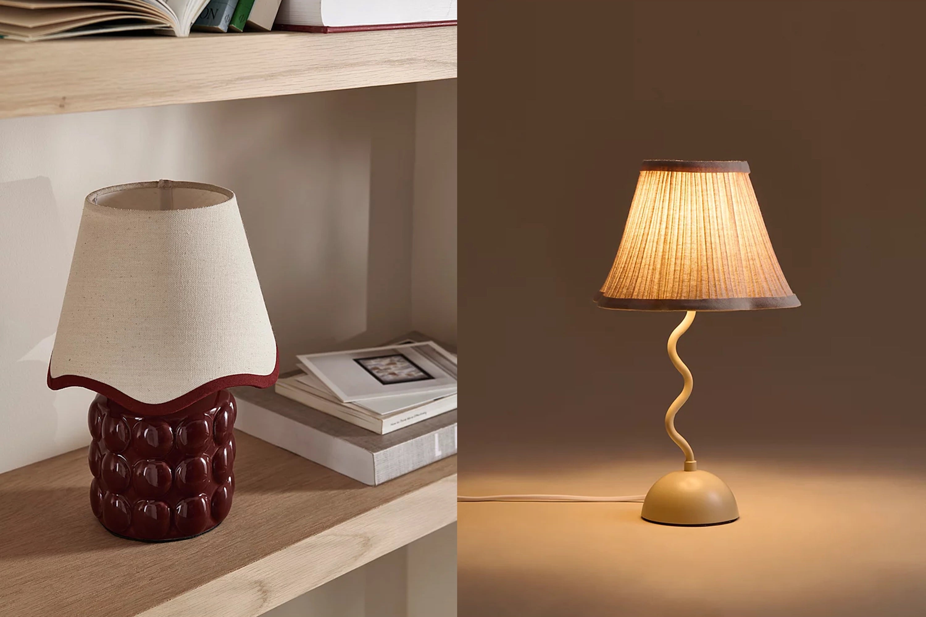 <p>The retailer's affordable lighting collection appears to have taken inspiration from brands such as Pooky, Soho Home and Maison Flaneur</p>