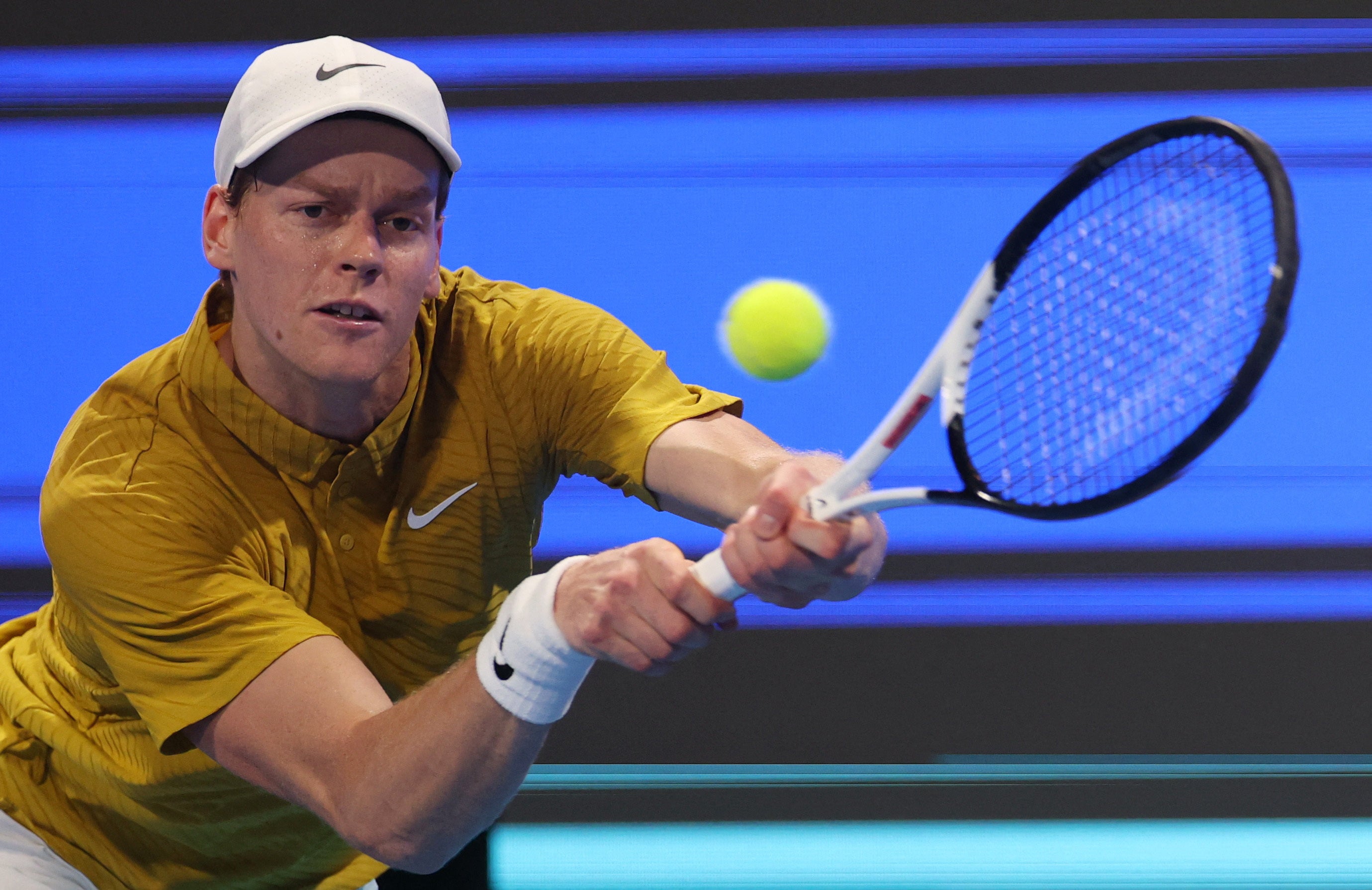 Sinner crashed out of the Qatar Open on Thursday