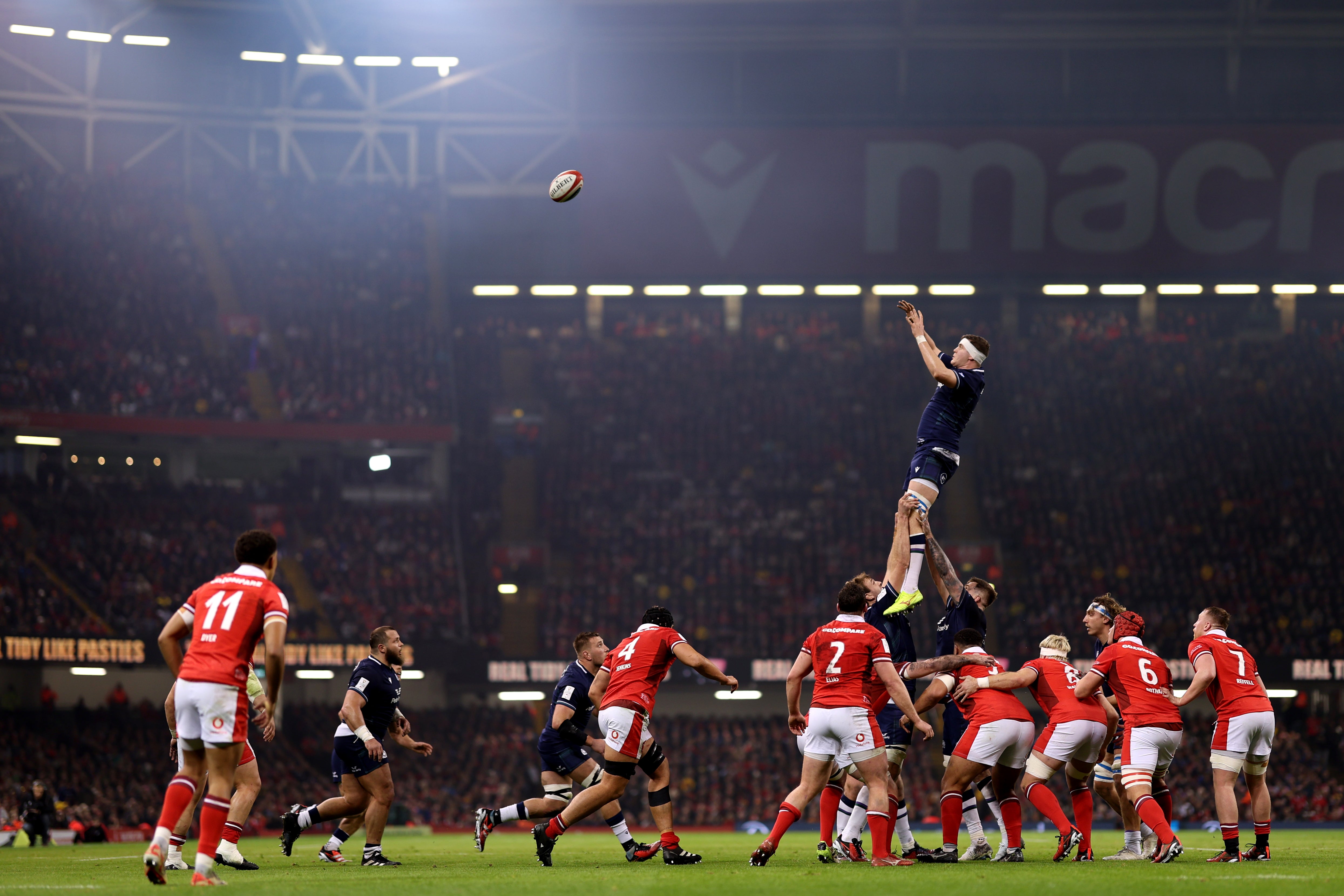 The lineout will be a key battleground