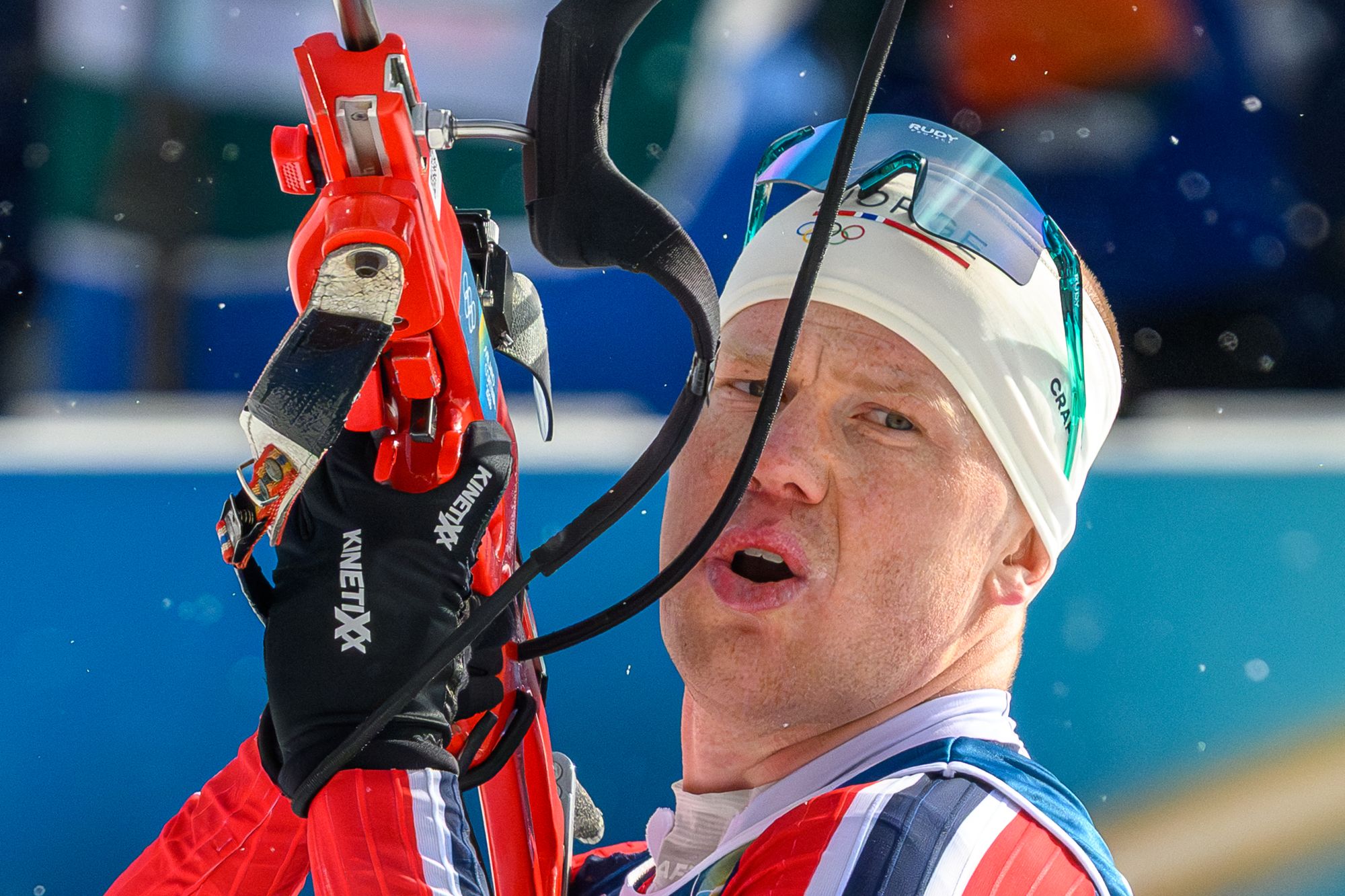 Johannes Dale-Skjevdal delivered a flawless shooting performance