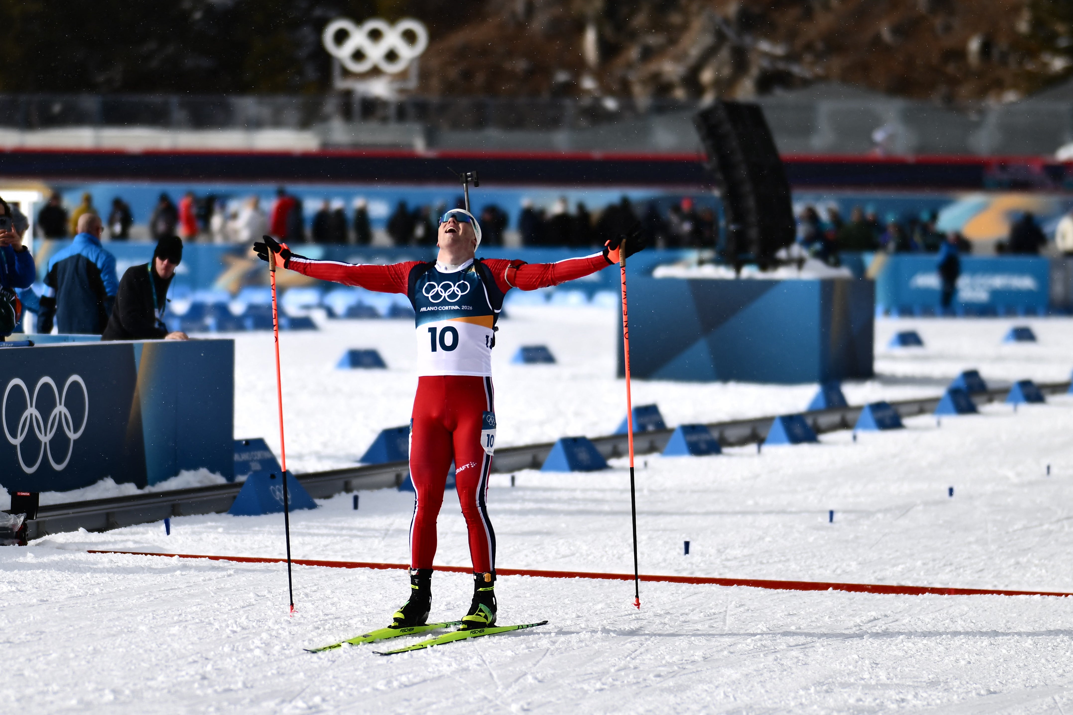 Johannes Dale-Skjevdal secured Norway's 17th gold medal of the Olympics