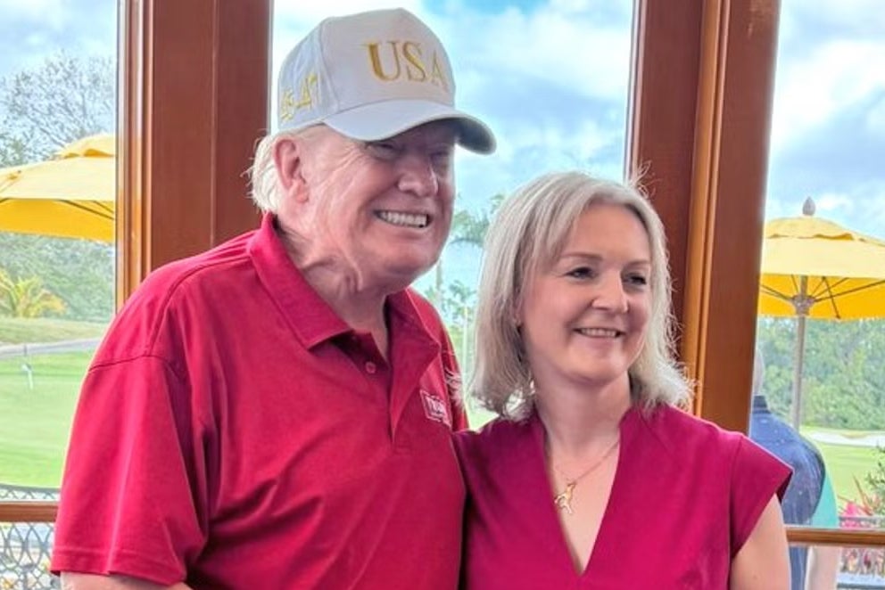 Trump met pinch erstwhile UK premier curate Liz Truss successful Mar-a-Lago past month