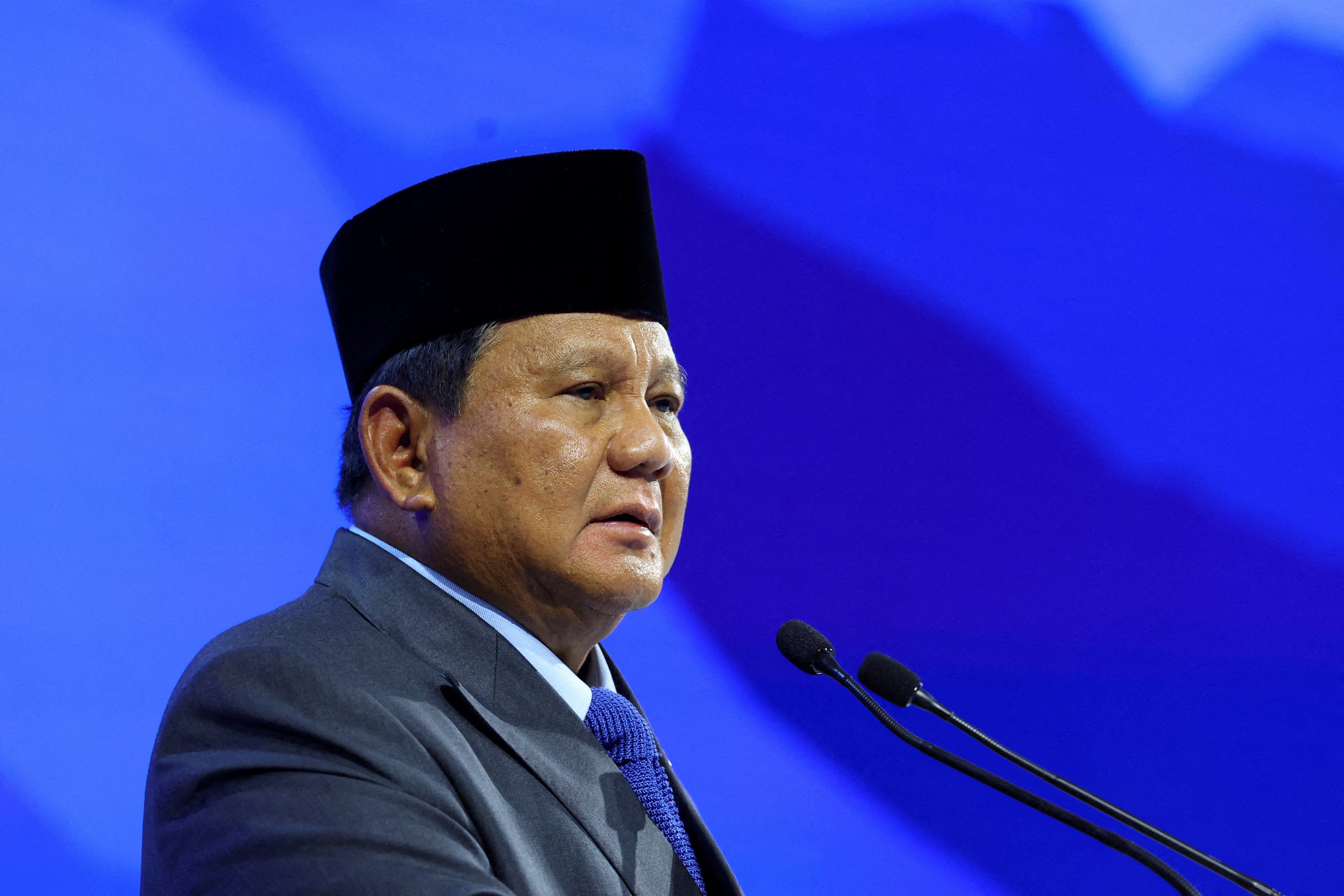 File. Indonesian president Prabowo Subianto reached a ‘great’ trade deal with the US