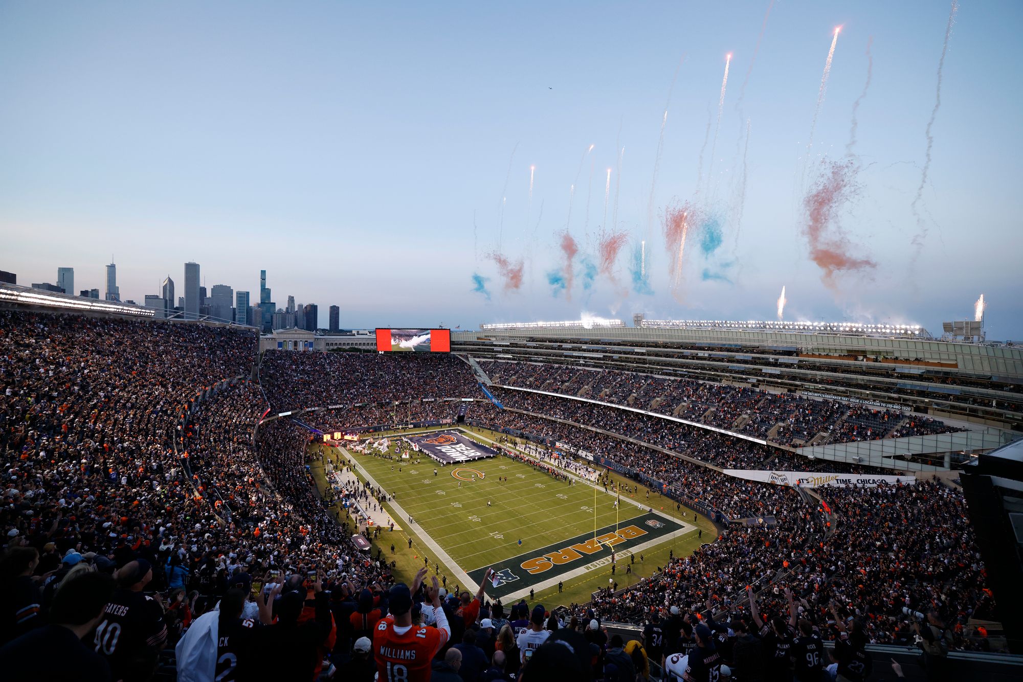 The Bears have played at Chicago's Soldier Field since 1971