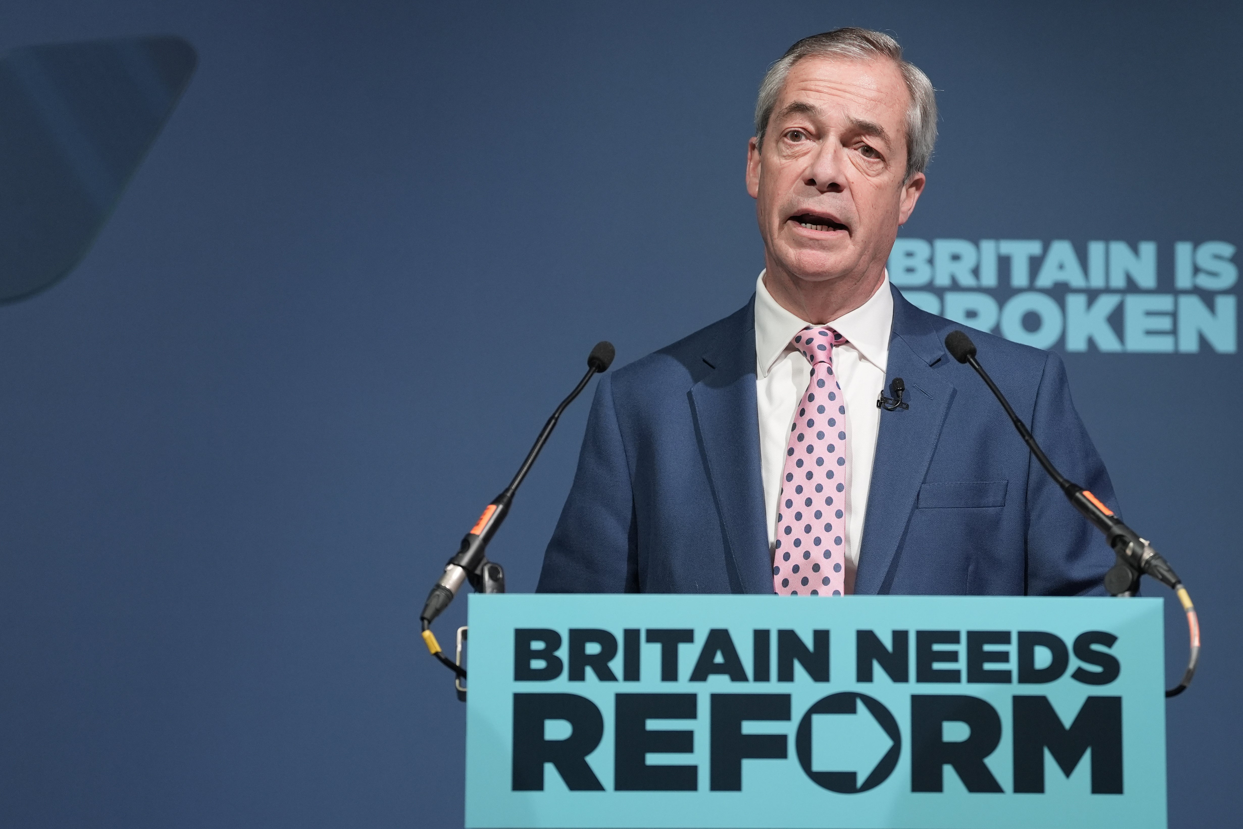 Nigel Farage claims Reform’s plans would undo the ‘Boris wave’ of 800,000 who came to the country after Brexit