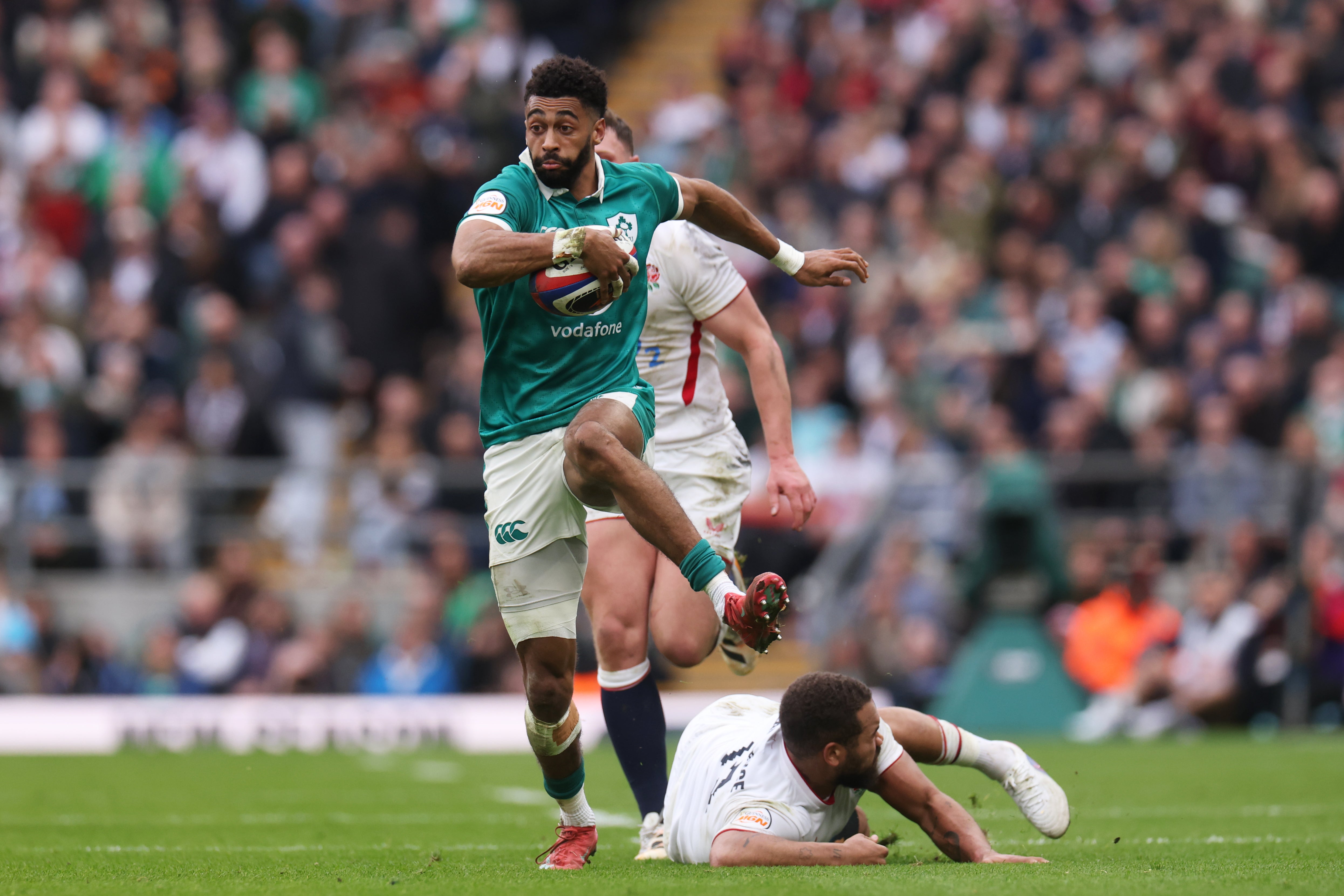 Robert Baloucoune impressed once again on the wing