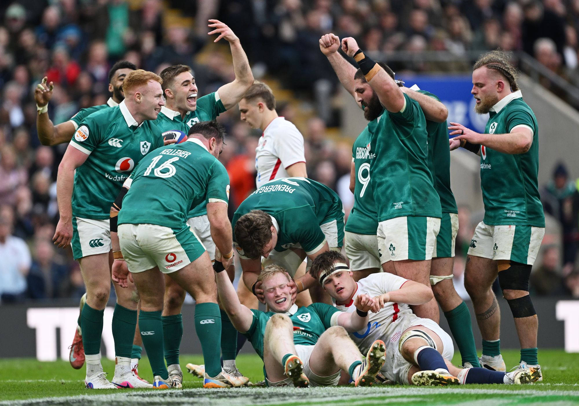 Ireland outplayed England in every facet of the game