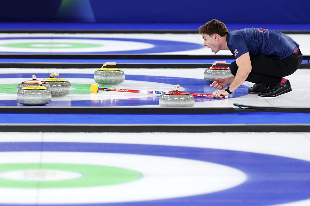 It began to fall apart for GB in the ninth end